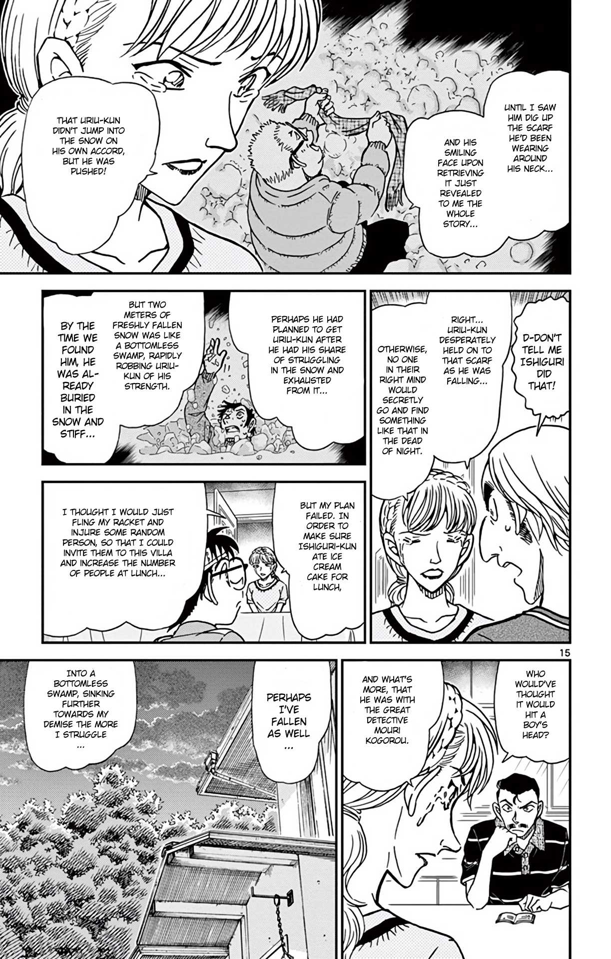 Detective Conan Chapter 827 page 16 - Chapter 827: The Key to Solving the Mystery