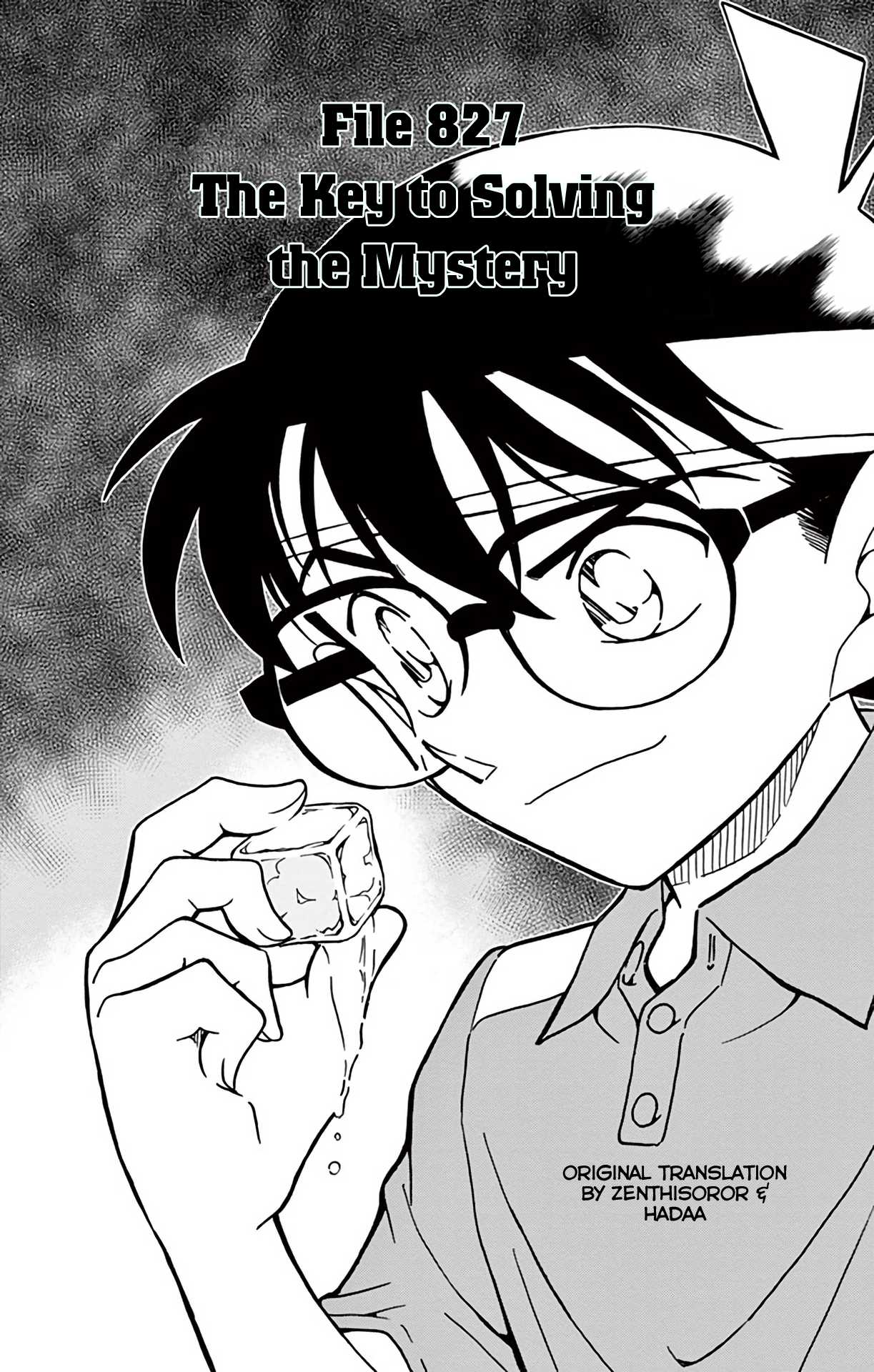 Detective Conan Chapter 827 page 2 - Chapter 827: The Key to Solving the Mystery