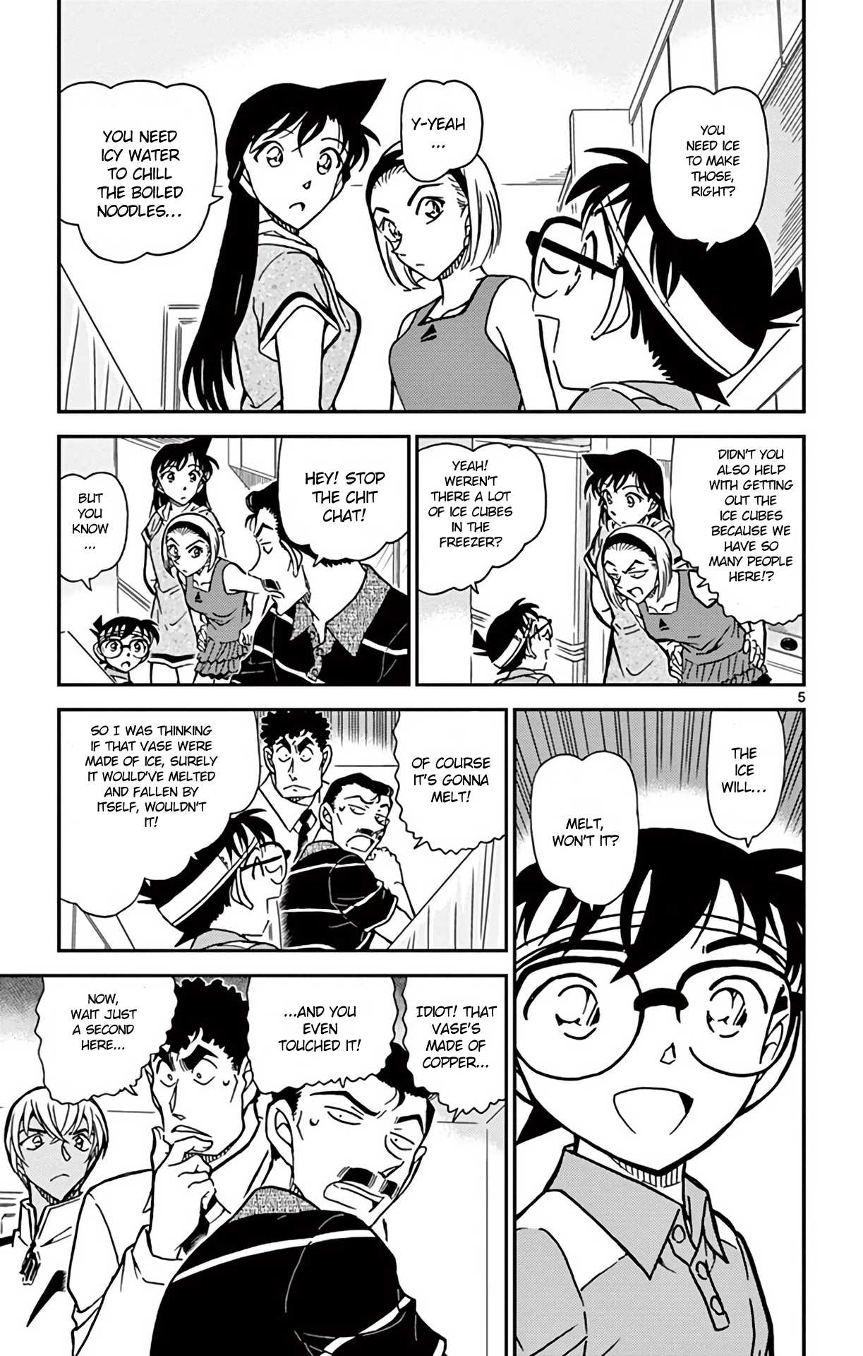 Detective Conan Chapter 827 page 6 - Chapter 827: The Key to Solving the Mystery
