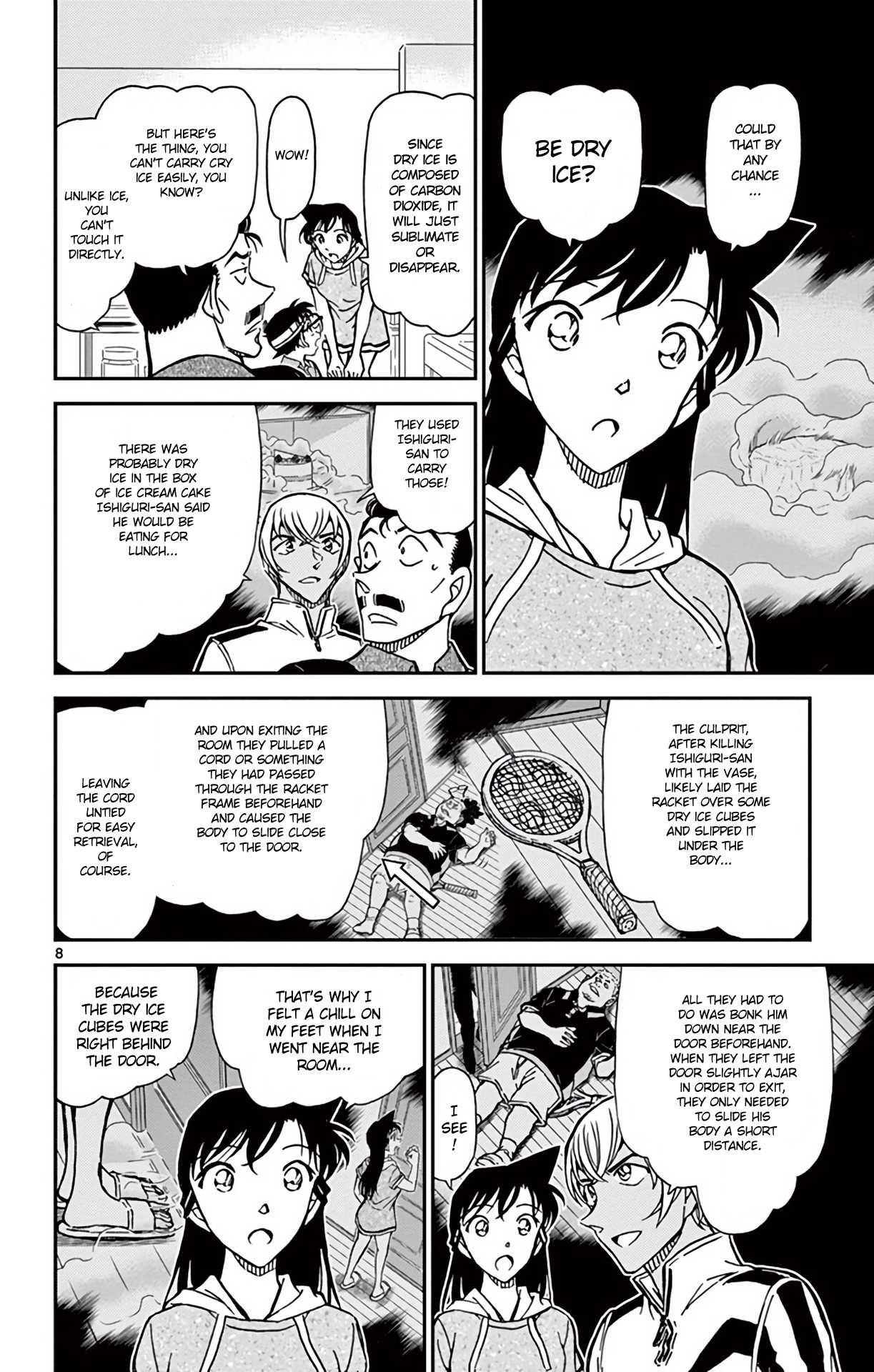 Detective Conan Chapter 827 page 9 - Chapter 827: The Key to Solving the Mystery