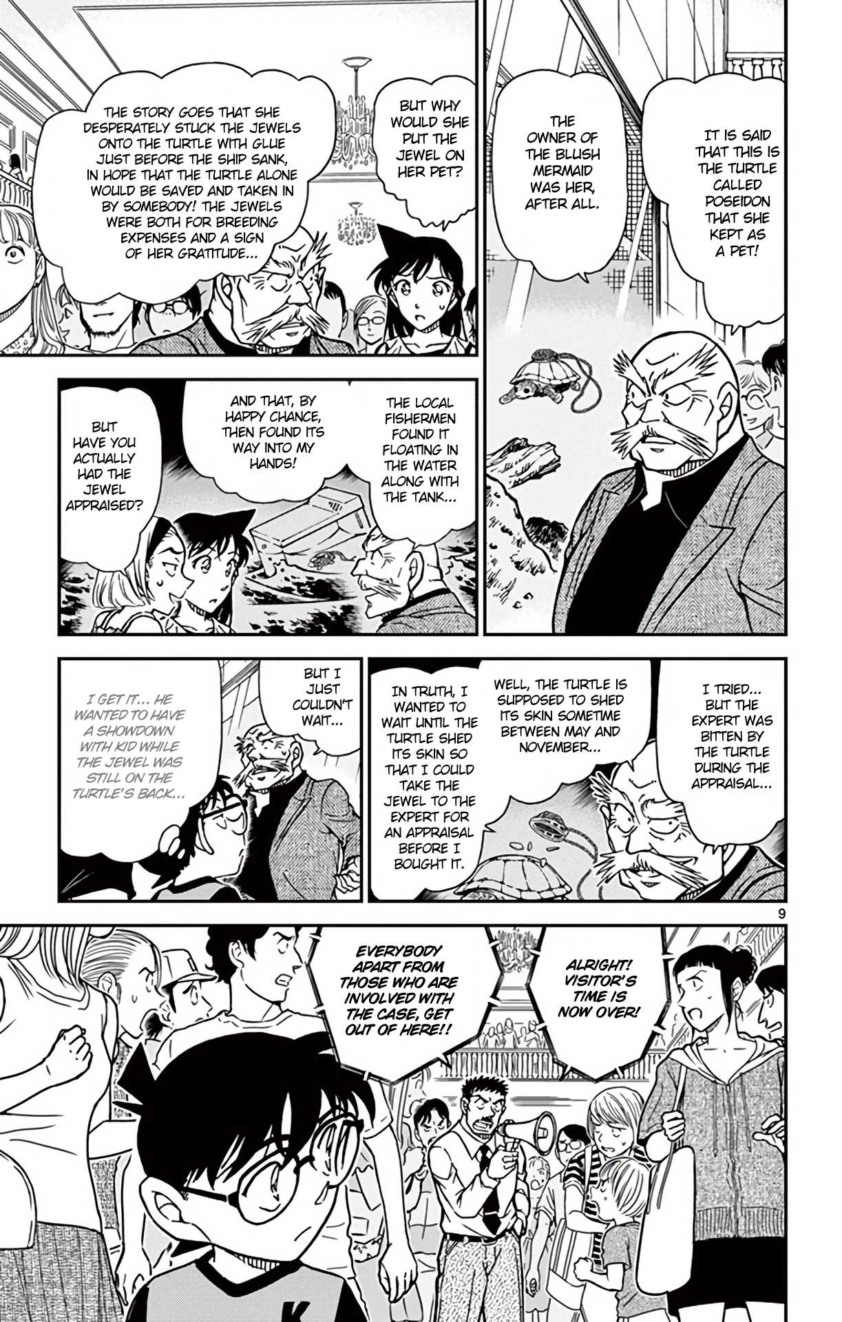 Detective Conan Chapter 828 page 10 - Chapter 828: Foam