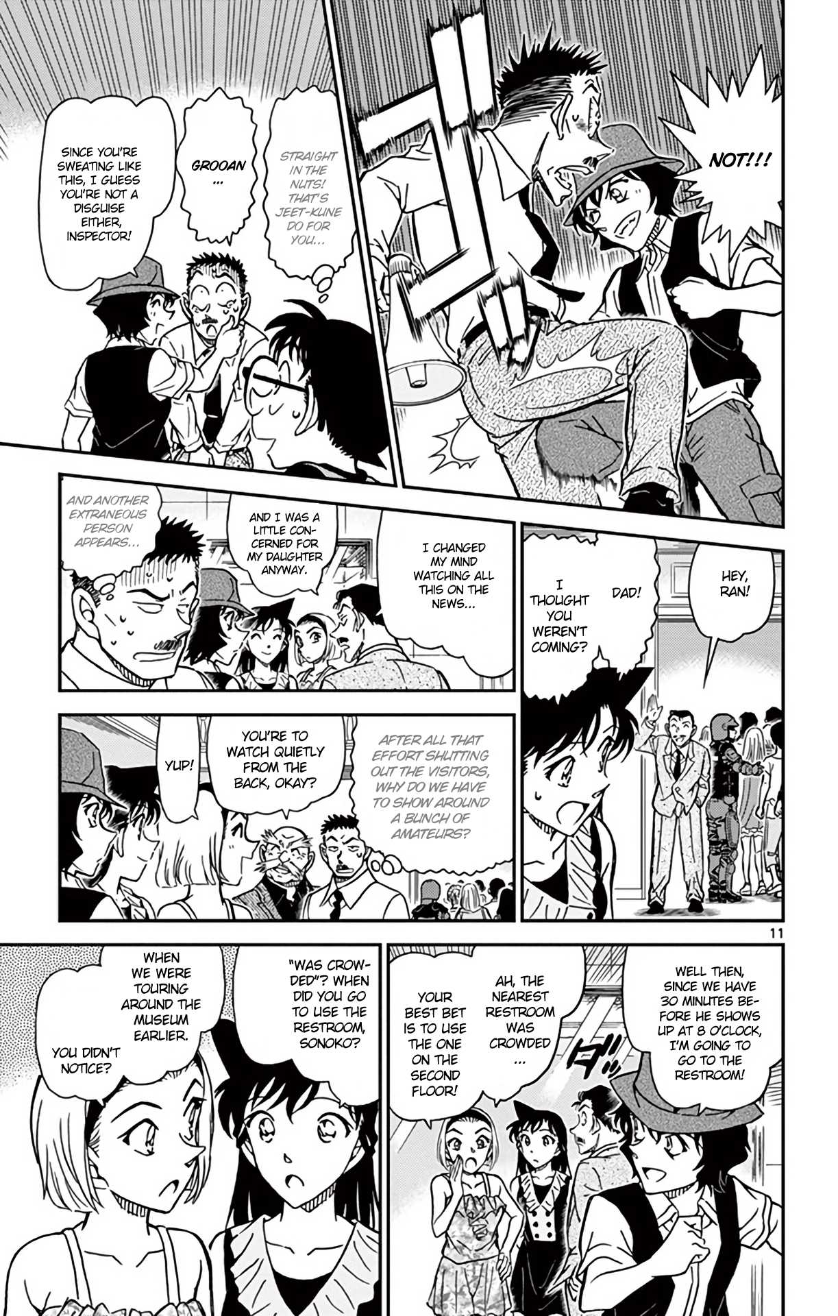 Detective Conan Chapter 828 page 12 - Chapter 828: Foam