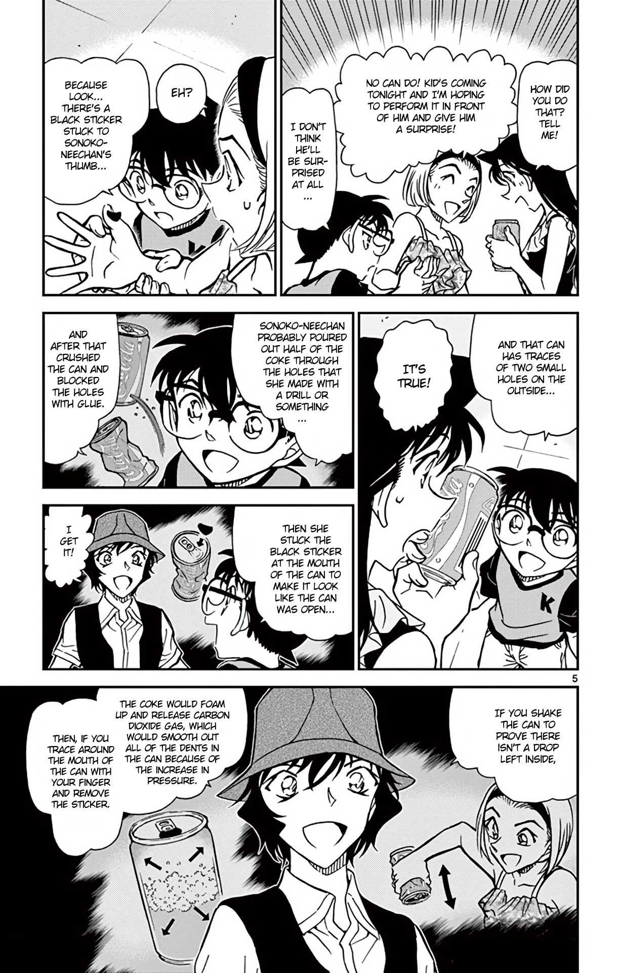 Detective Conan Chapter 828 page 6 - Chapter 828: Foam
