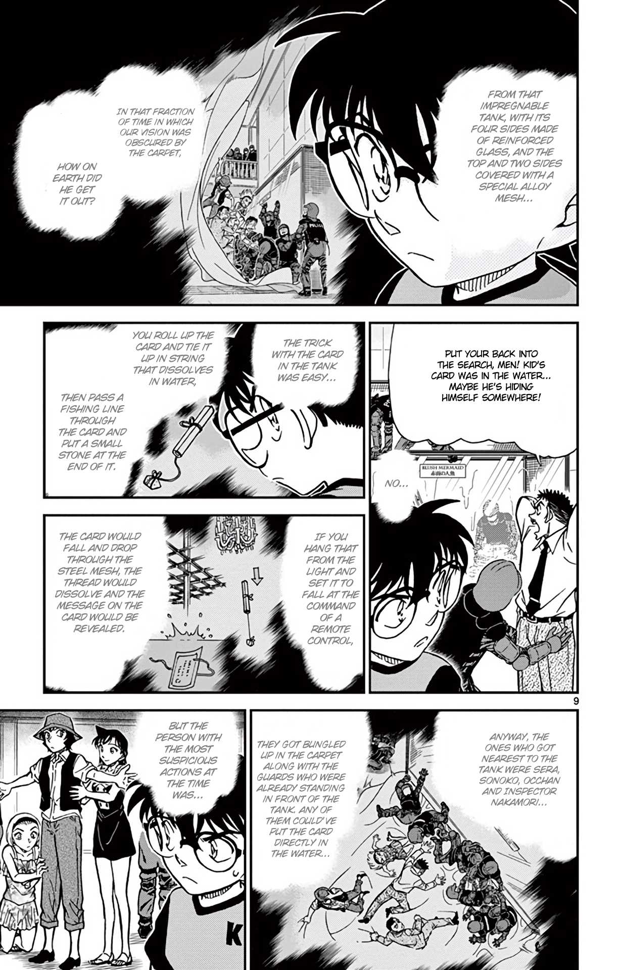 Detective Conan Chapter 829 page 10 - Chapter 829: Mimicry