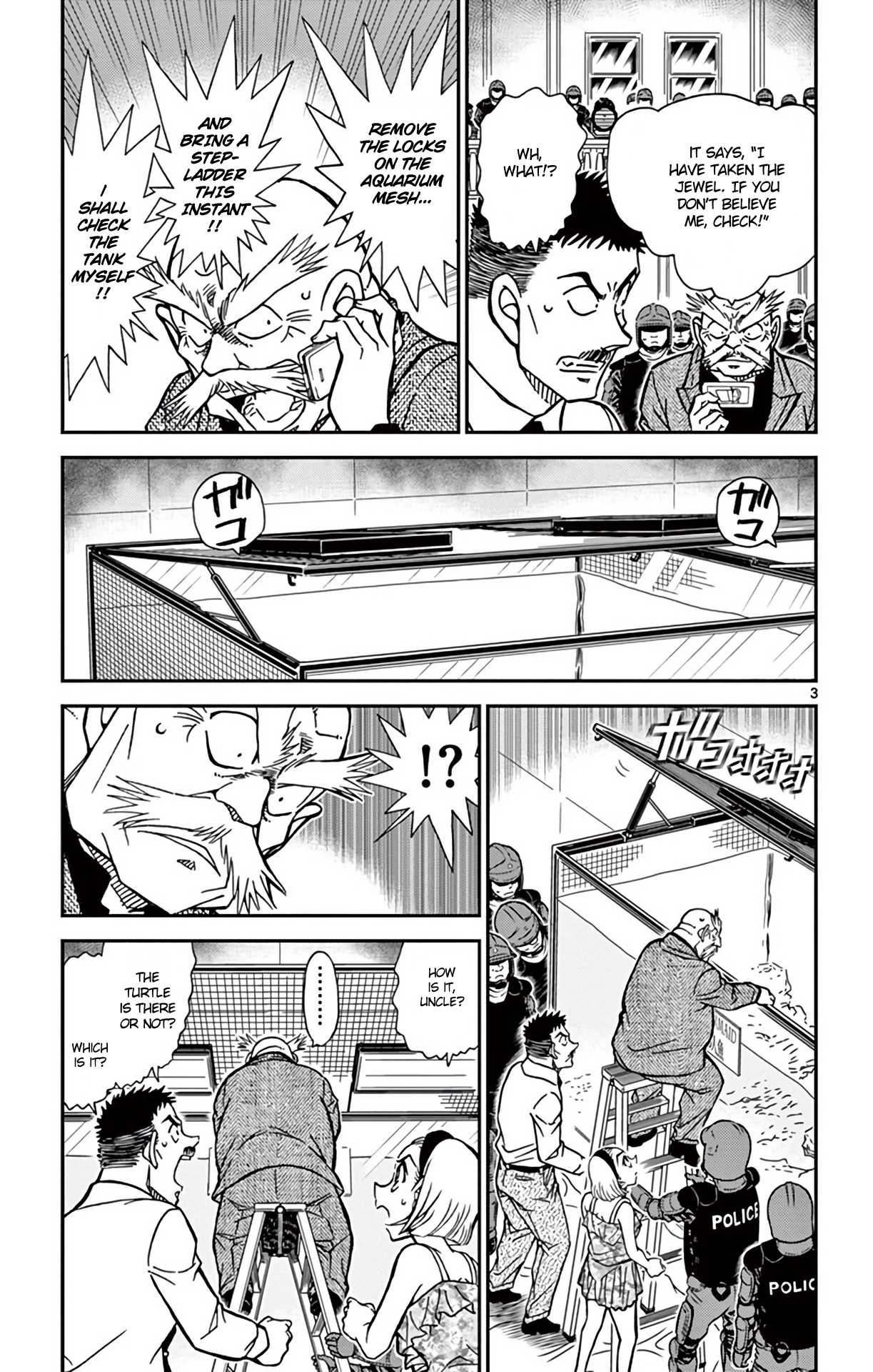 Detective Conan Chapter 829 page 4 - Chapter 829: Mimicry
