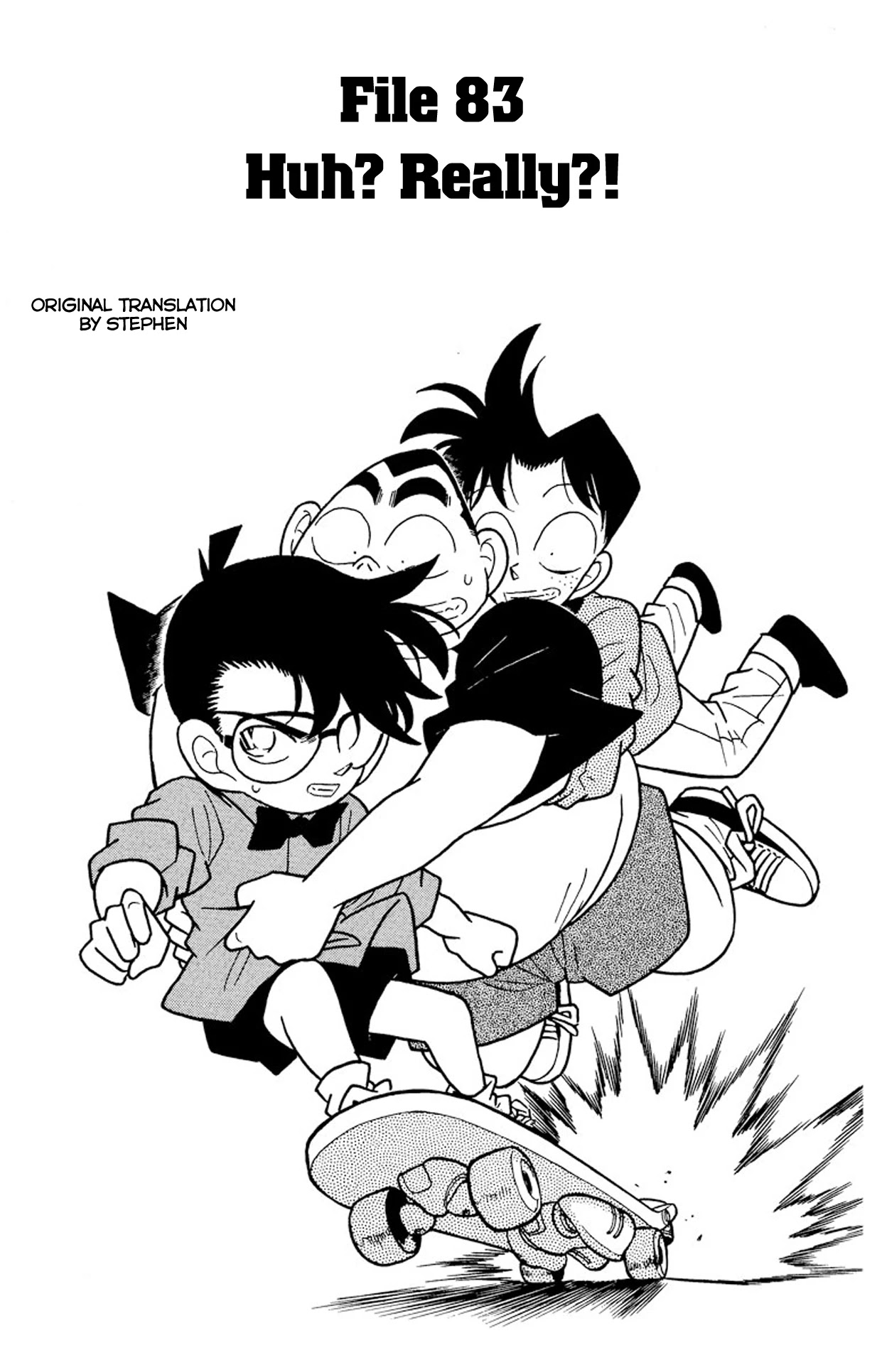 Detective Conan Chapter 83 page 2 - Chapter 83: Huh?! Really?!