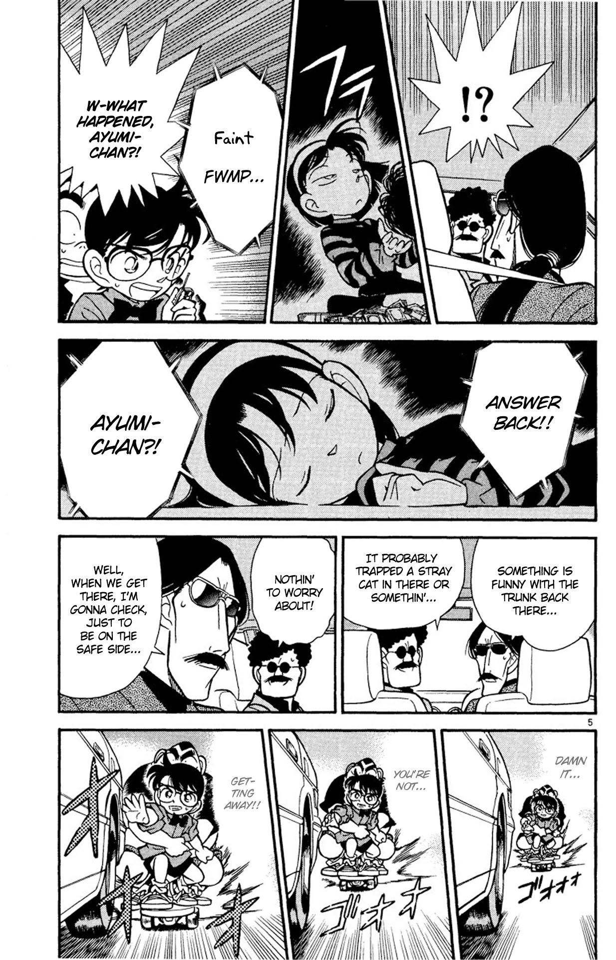 Detective Conan Chapter 83 page 6 - Chapter 83: Huh?! Really?!