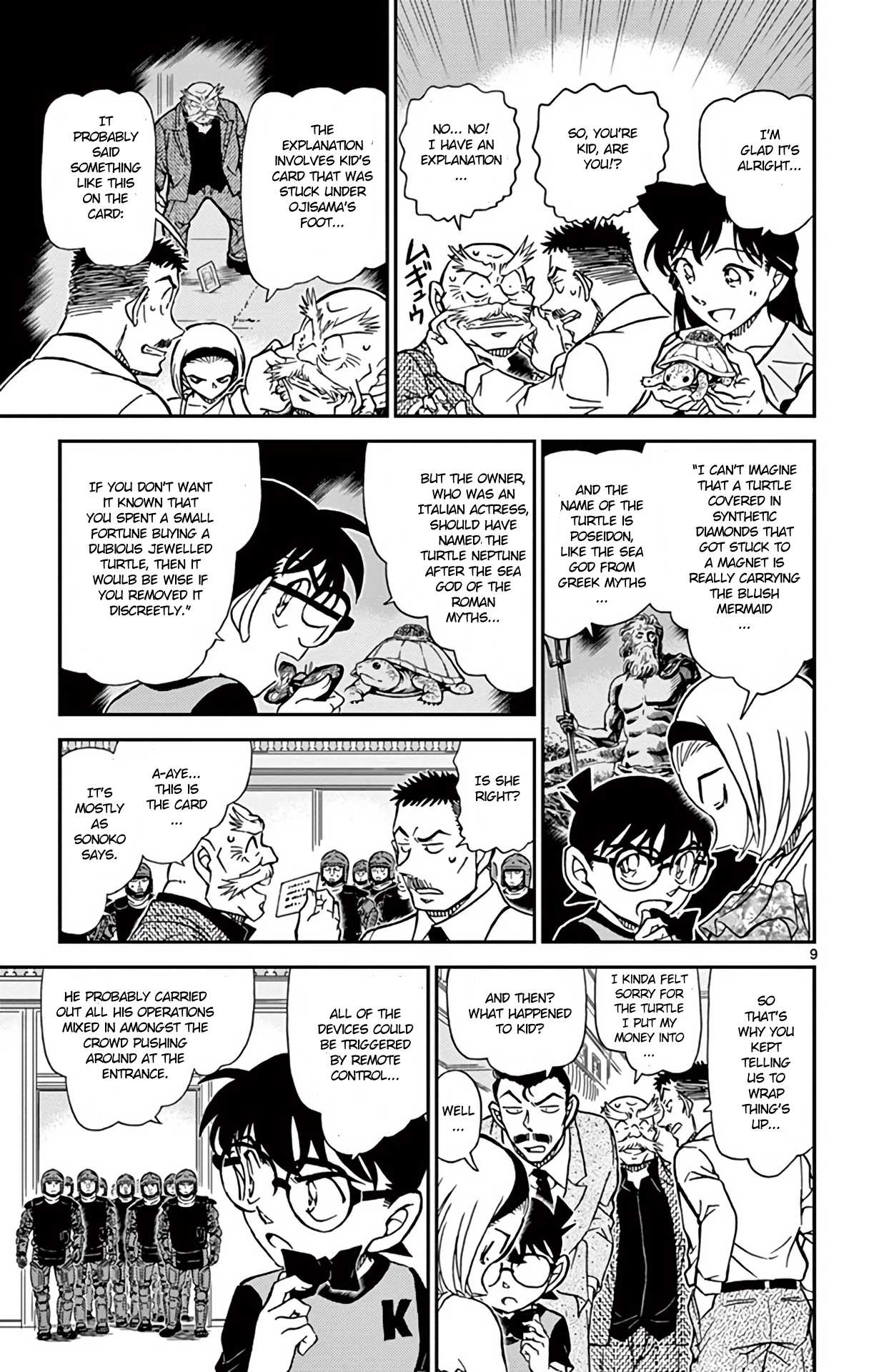 Detective Conan Chapter 830 page 10 - Chapter 830: Shedding Skin