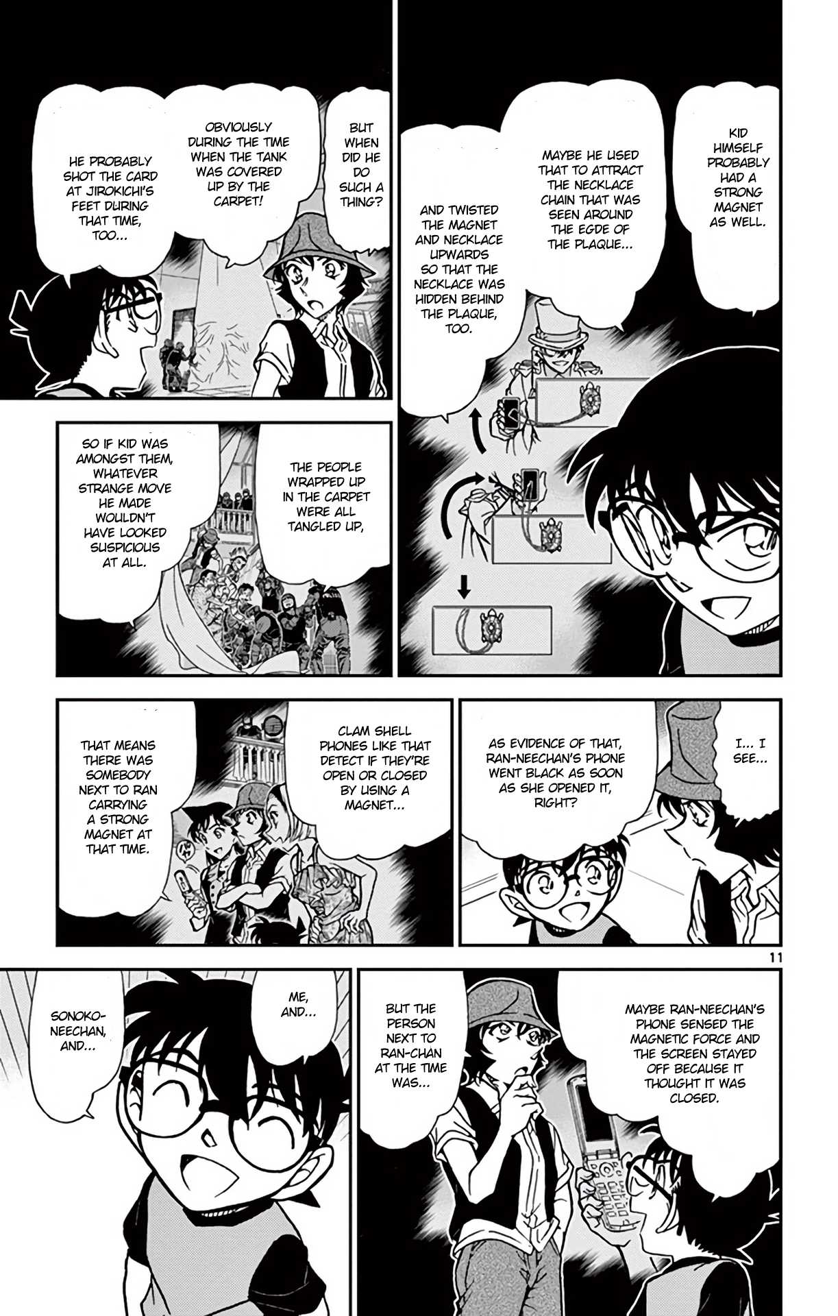 Detective Conan Chapter 830 page 12 - Chapter 830: Shedding Skin