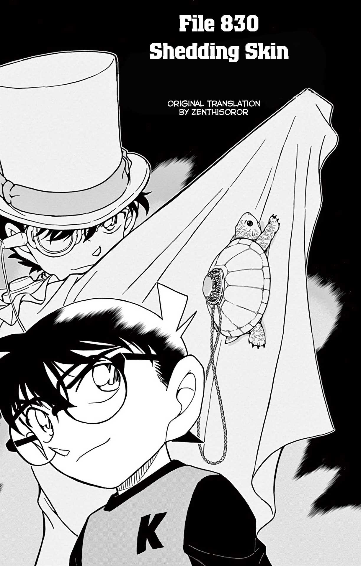Detective Conan Chapter 830 page 2 - Chapter 830: Shedding Skin