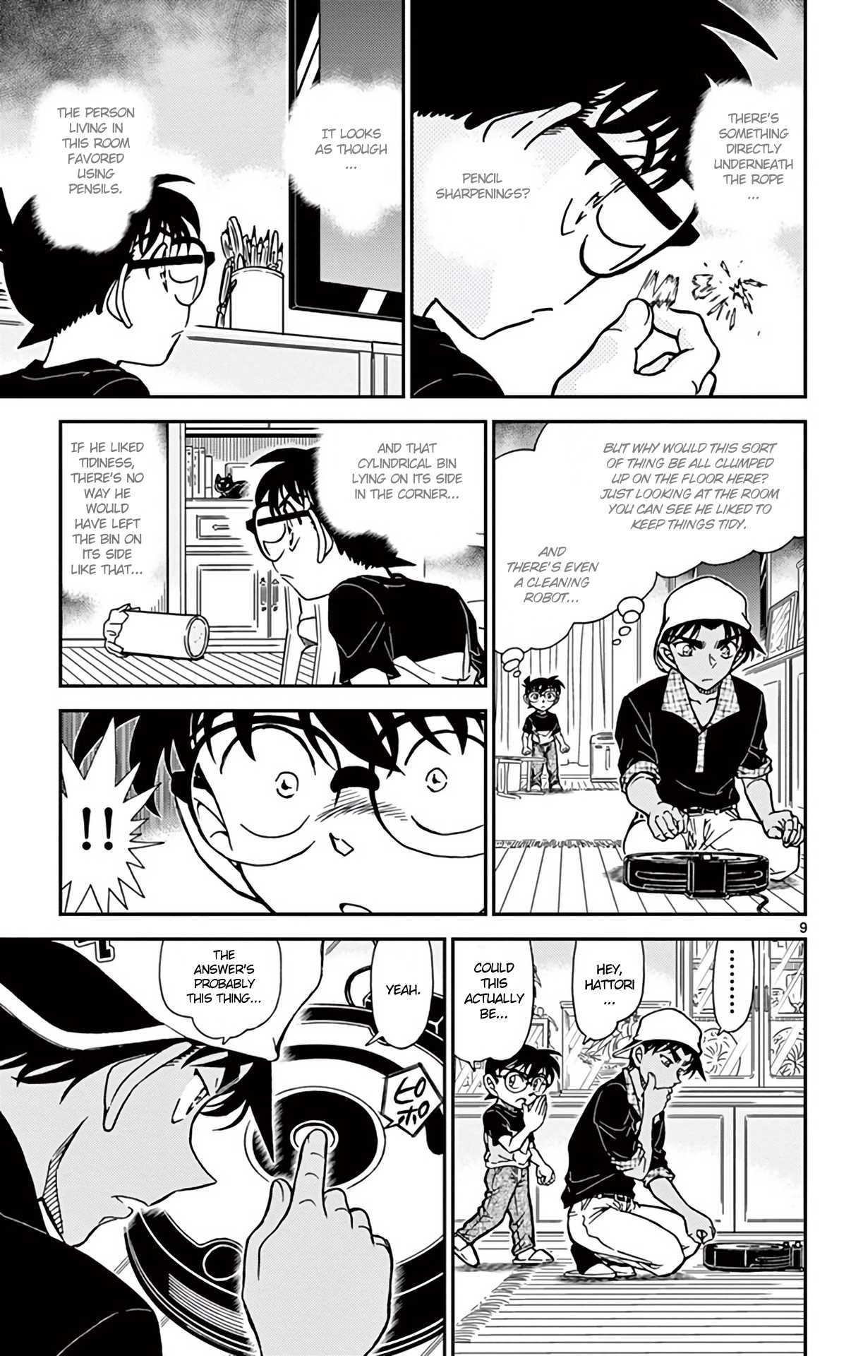 Detective Conan Chapter 831 page 10 - Chapter 831: Locked Room Murder on the Surface