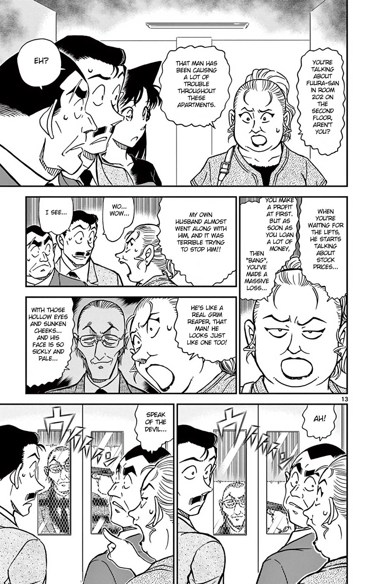 Detective Conan Chapter 831 page 14 - Chapter 831: Locked Room Murder on the Surface