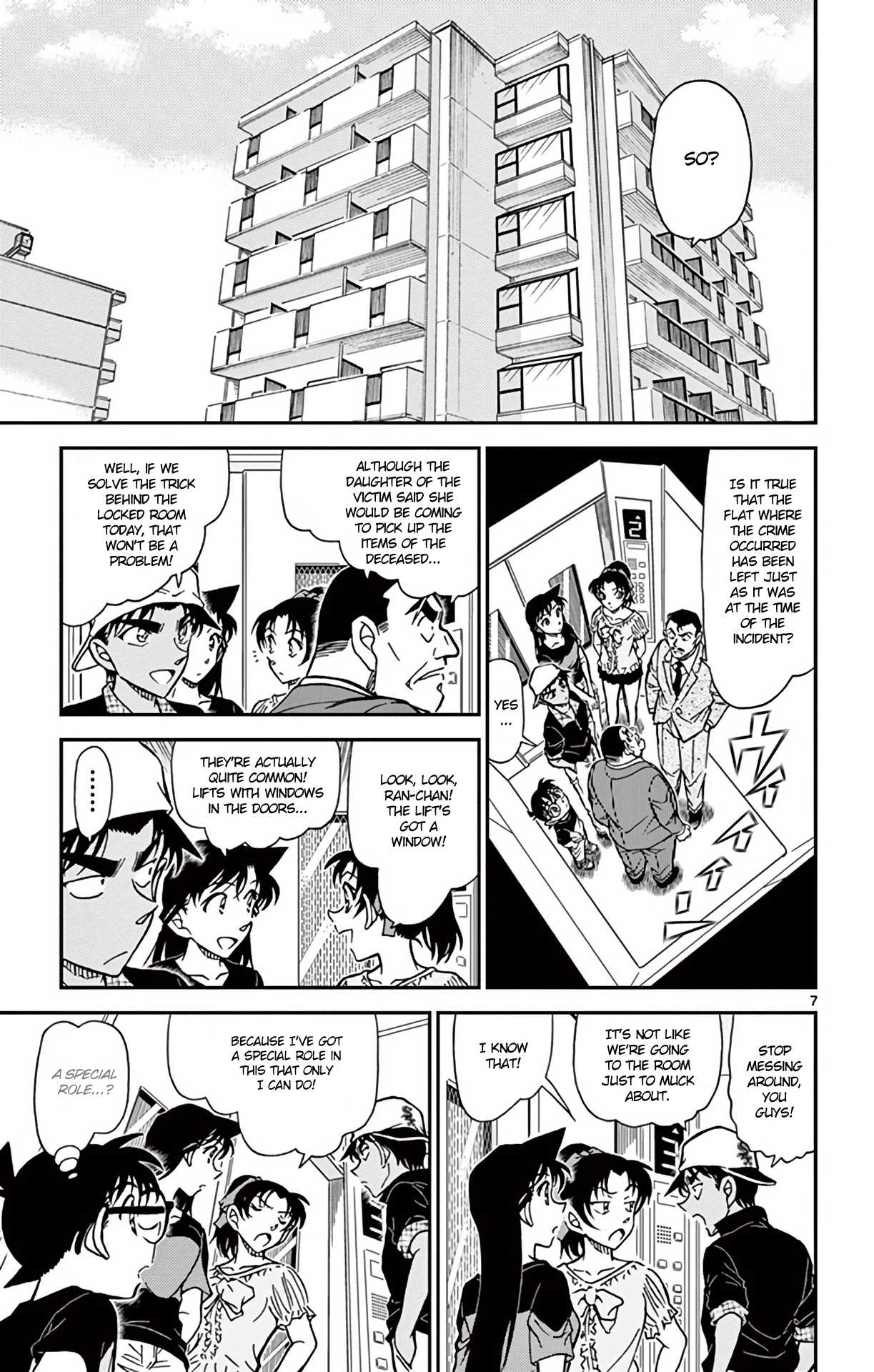 Detective Conan Chapter 831 page 8 - Chapter 831: Locked Room Murder on the Surface