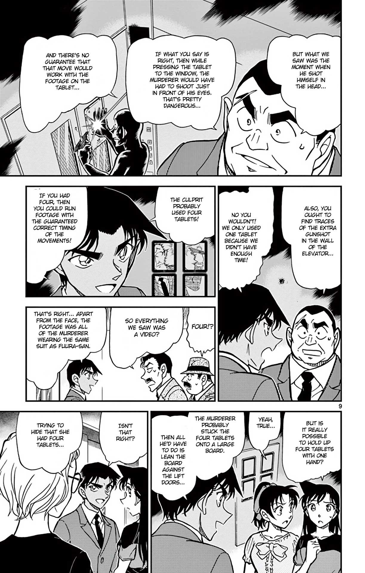 Detective Conan Chapter 833 page 10 - Chapter 833: Sensei's Trick