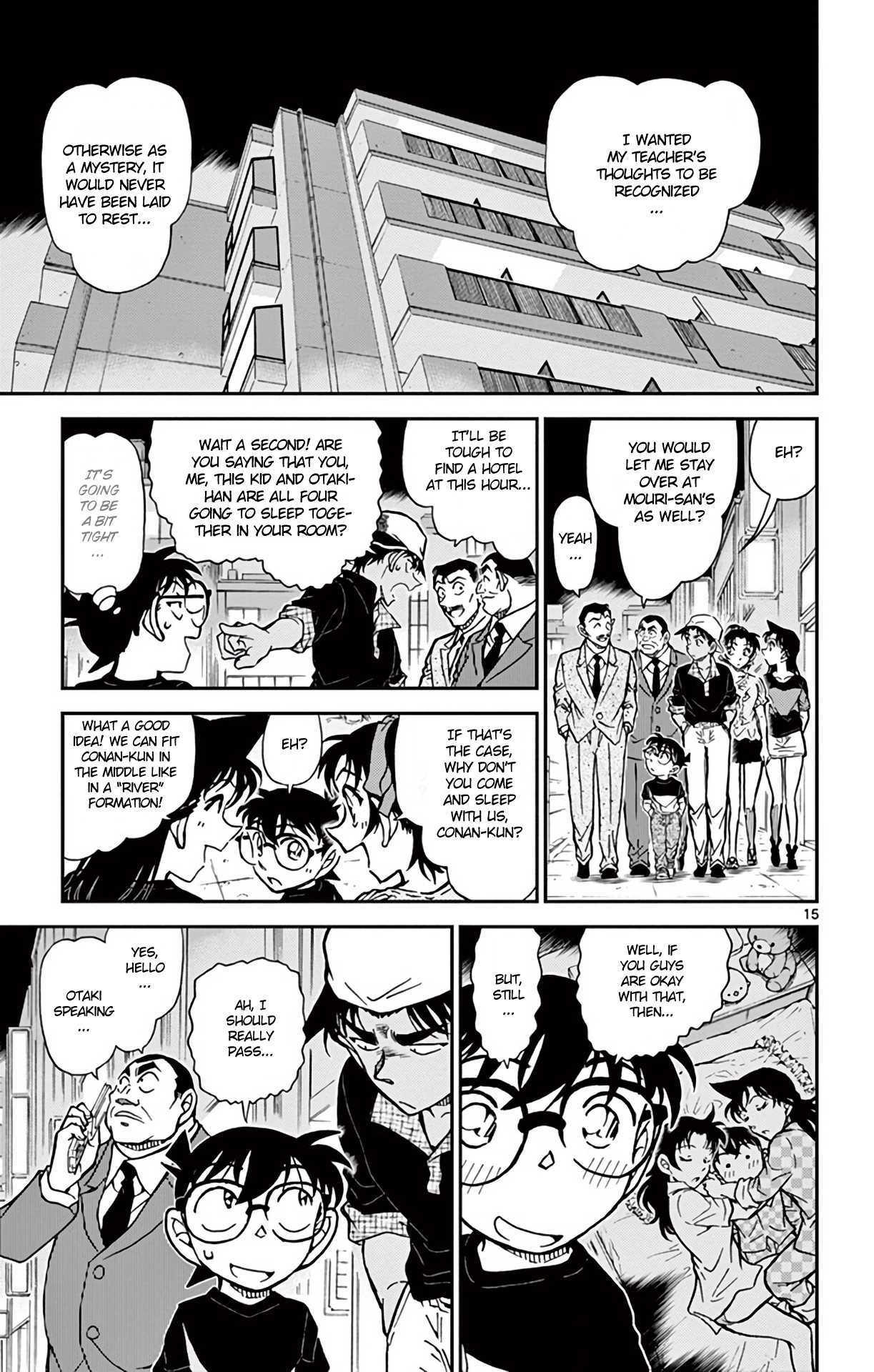 Detective Conan Chapter 833 page 16 - Chapter 833: Sensei's Trick