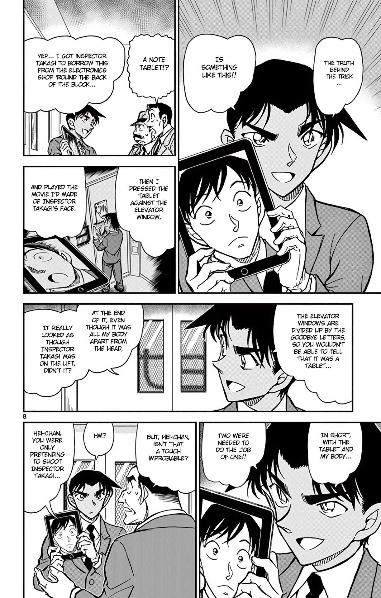 Detective Conan Chapter 833 page 9 - Chapter 833: Sensei's Trick
