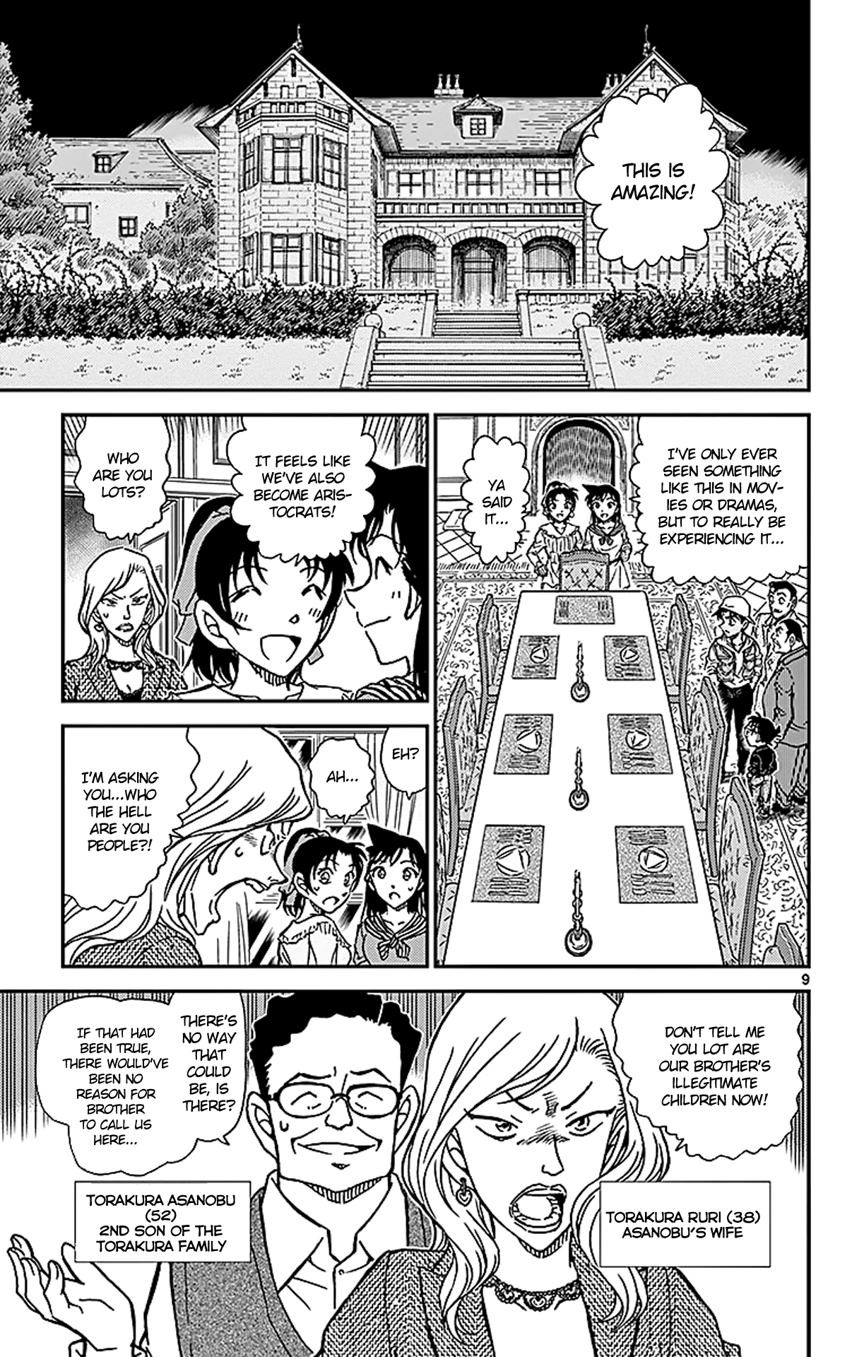 Detective Conan Chapter 834 page 10 - Chapter 834: The Vampire's Mansion