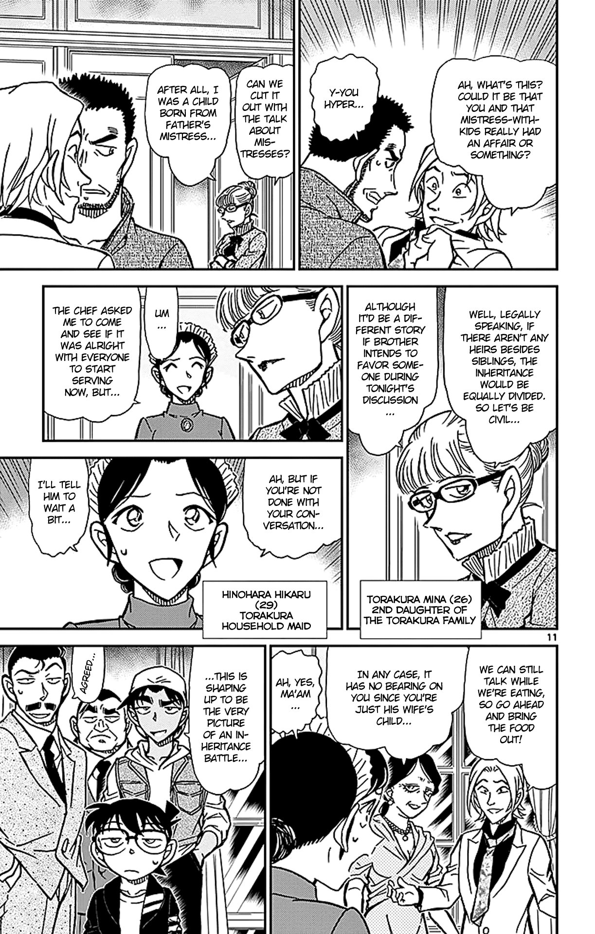 Detective Conan Chapter 834 page 12 - Chapter 834: The Vampire's Mansion