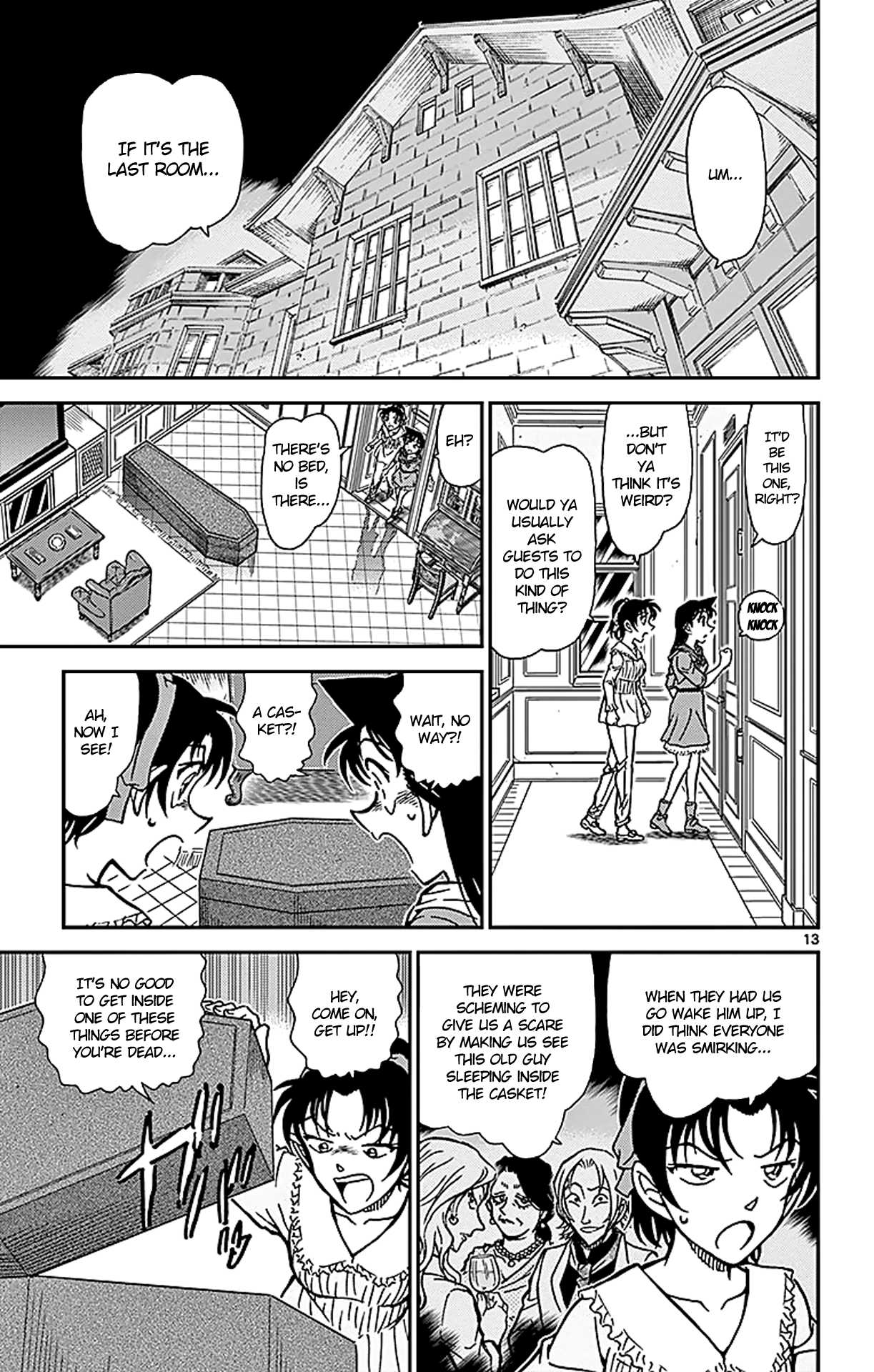 Detective Conan Chapter 834 page 14 - Chapter 834: The Vampire's Mansion