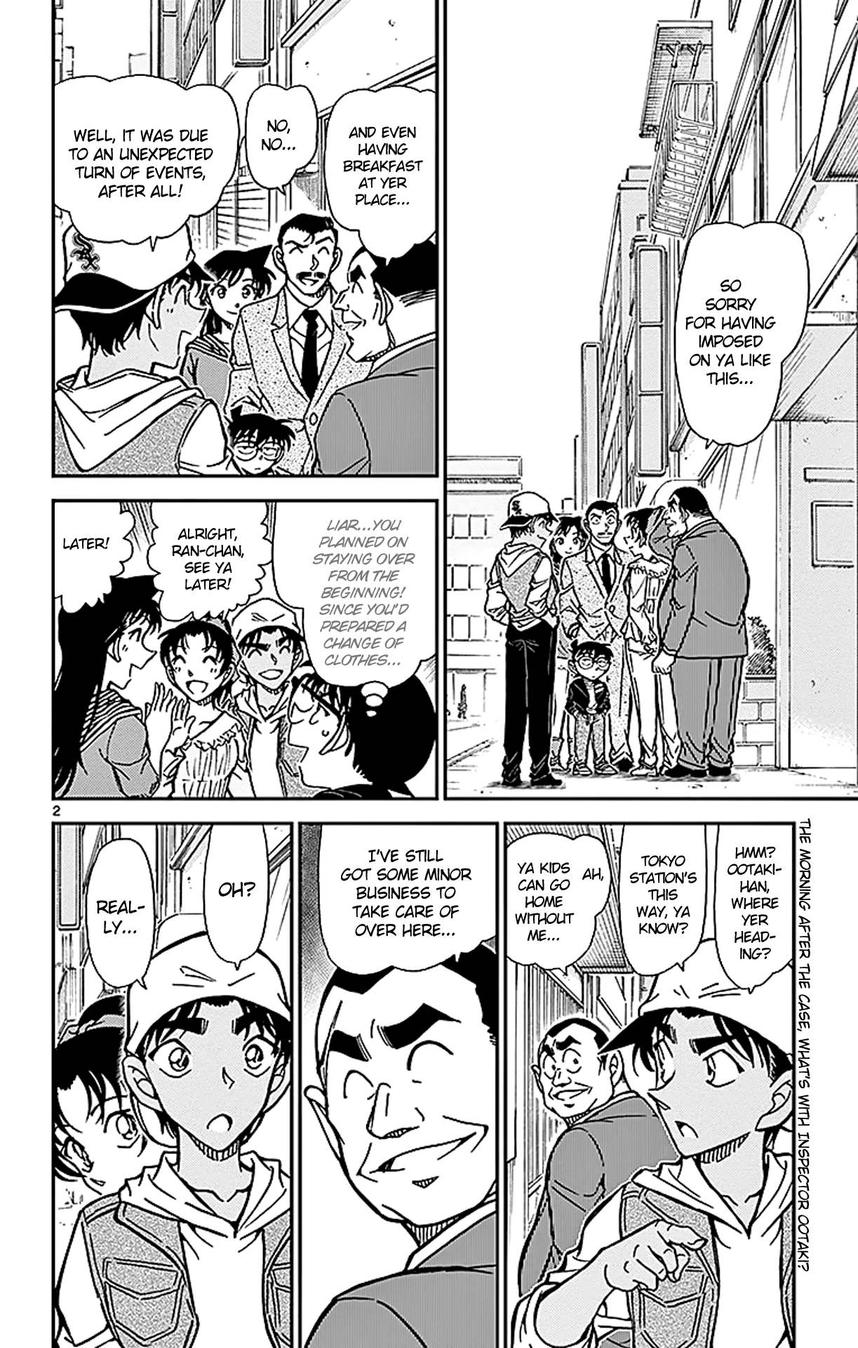 Detective Conan Chapter 834 page 3 - Chapter 834: The Vampire's Mansion