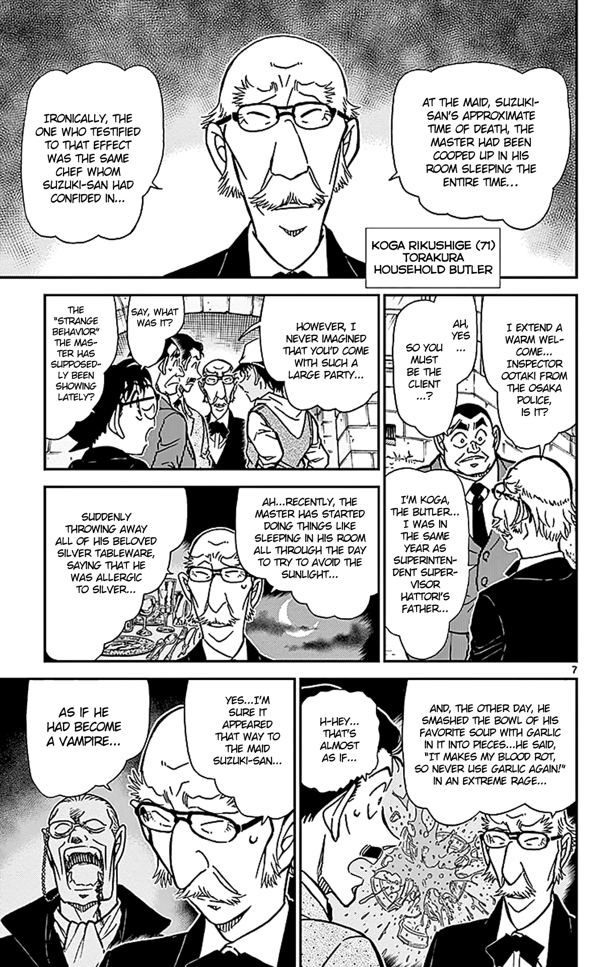 Detective Conan Chapter 834 page 8 - Chapter 834: The Vampire's Mansion
