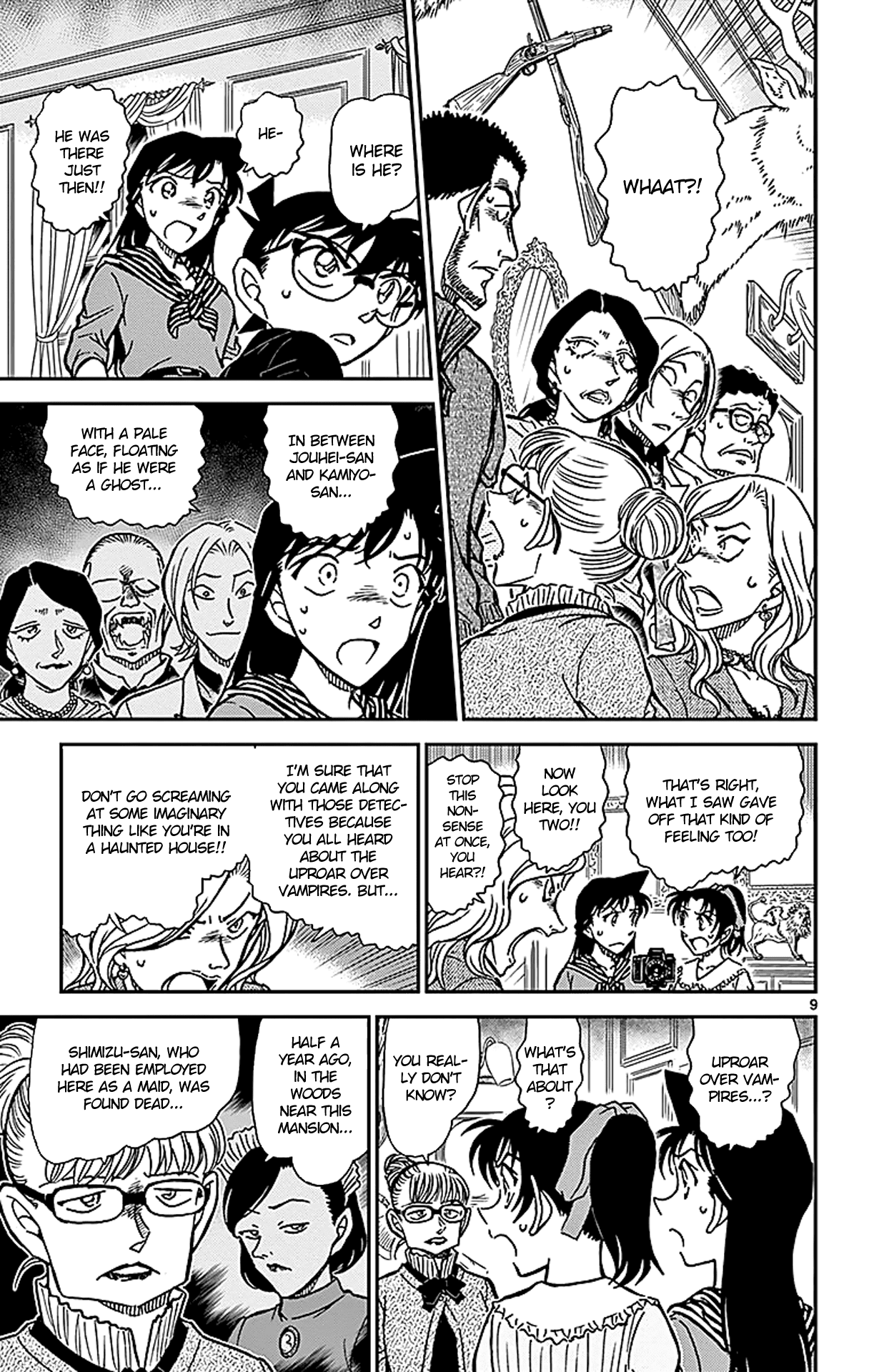 Detective Conan Chapter 835 page 10 - Chapter 835: Count Dracula