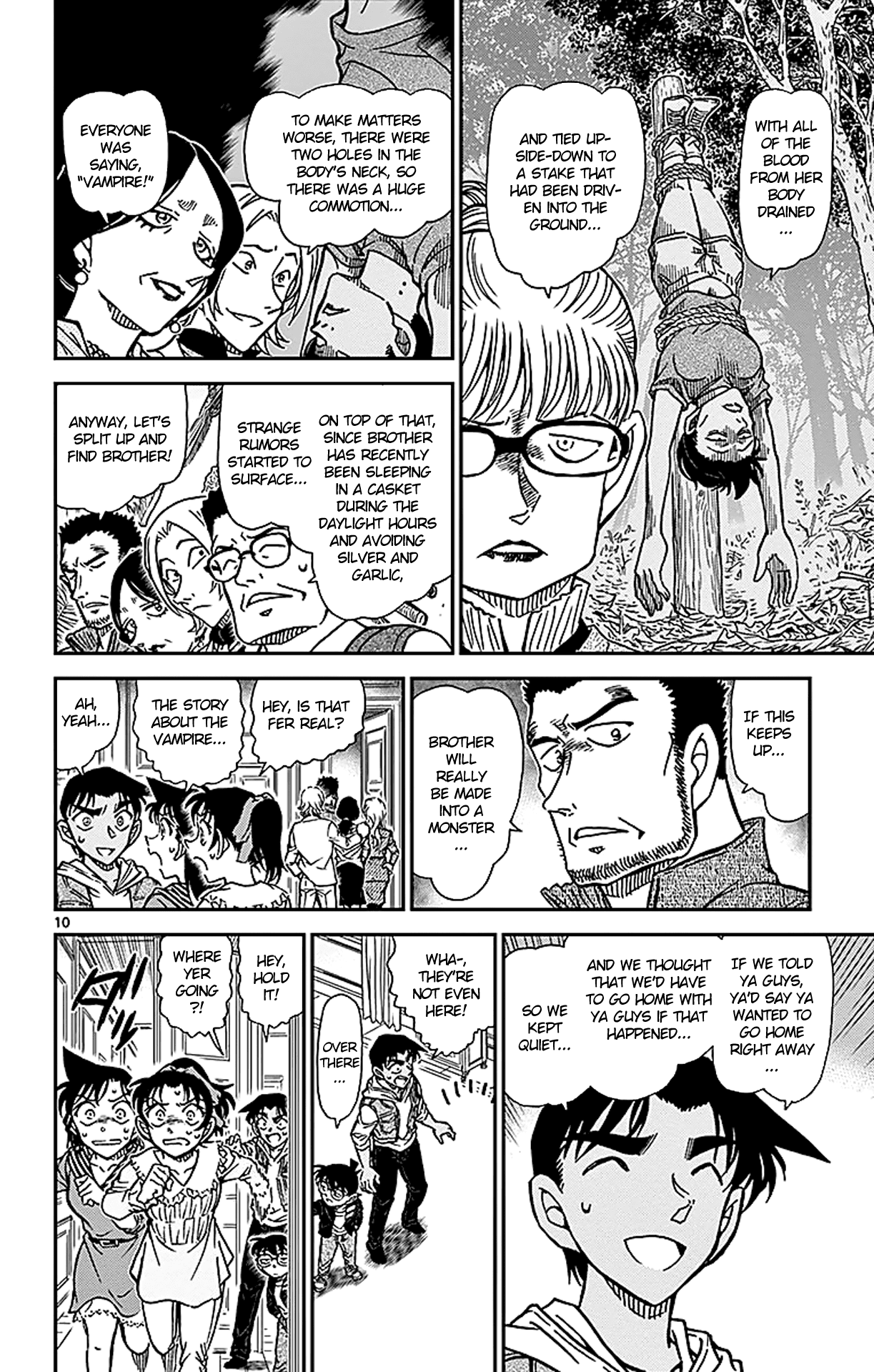 Detective Conan Chapter 835 page 11 - Chapter 835: Count Dracula