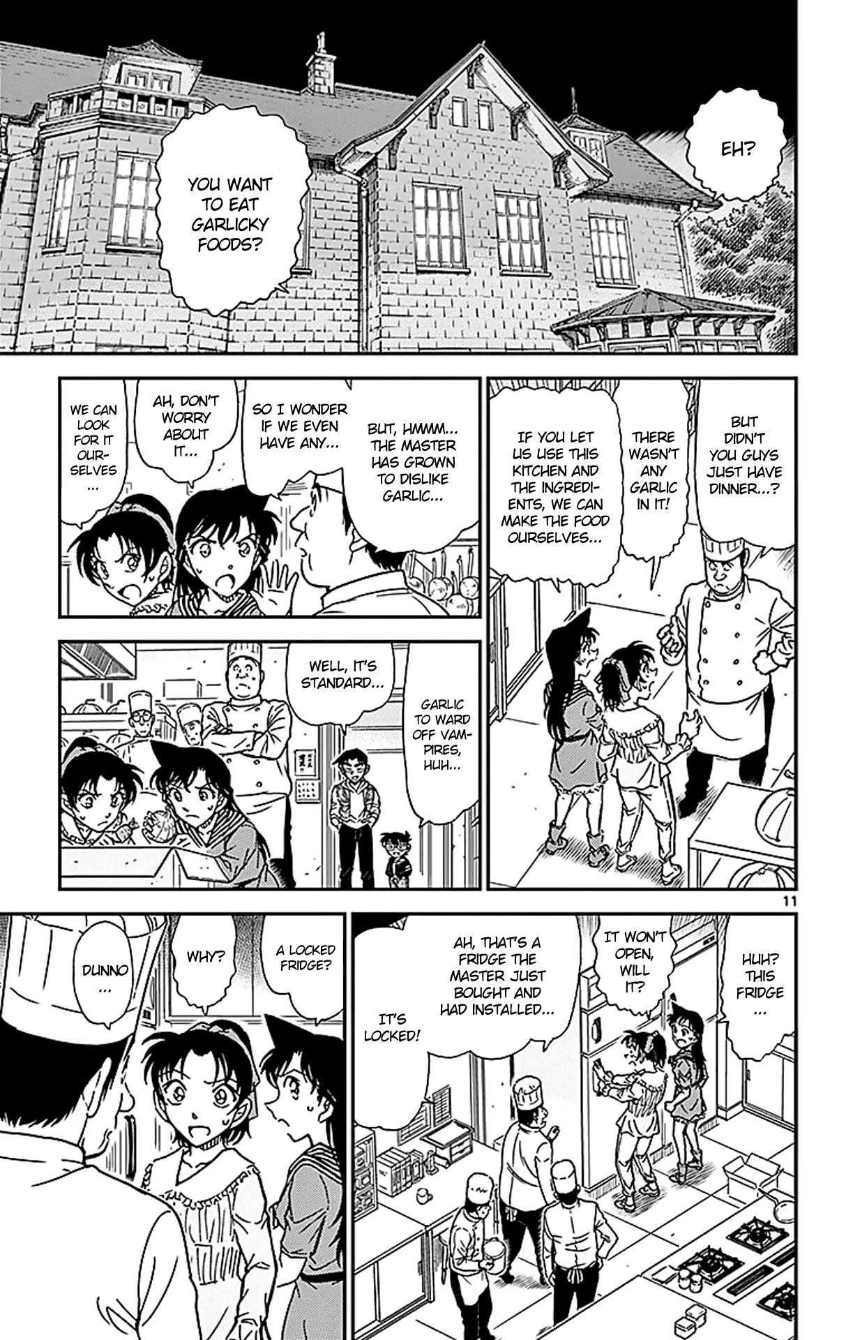 Detective Conan Chapter 835 page 12 - Chapter 835: Count Dracula
