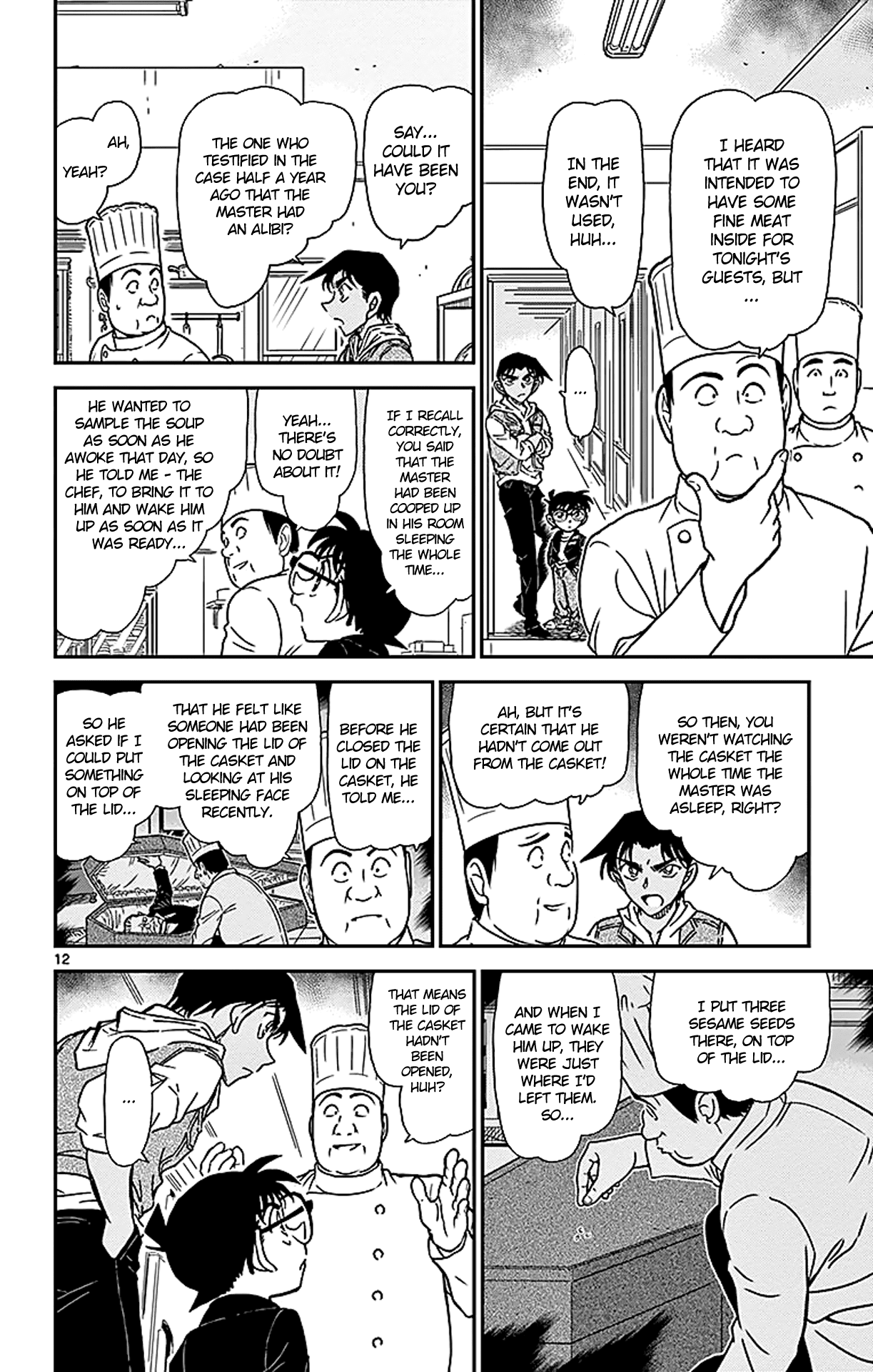 Detective Conan Chapter 835 page 13 - Chapter 835: Count Dracula