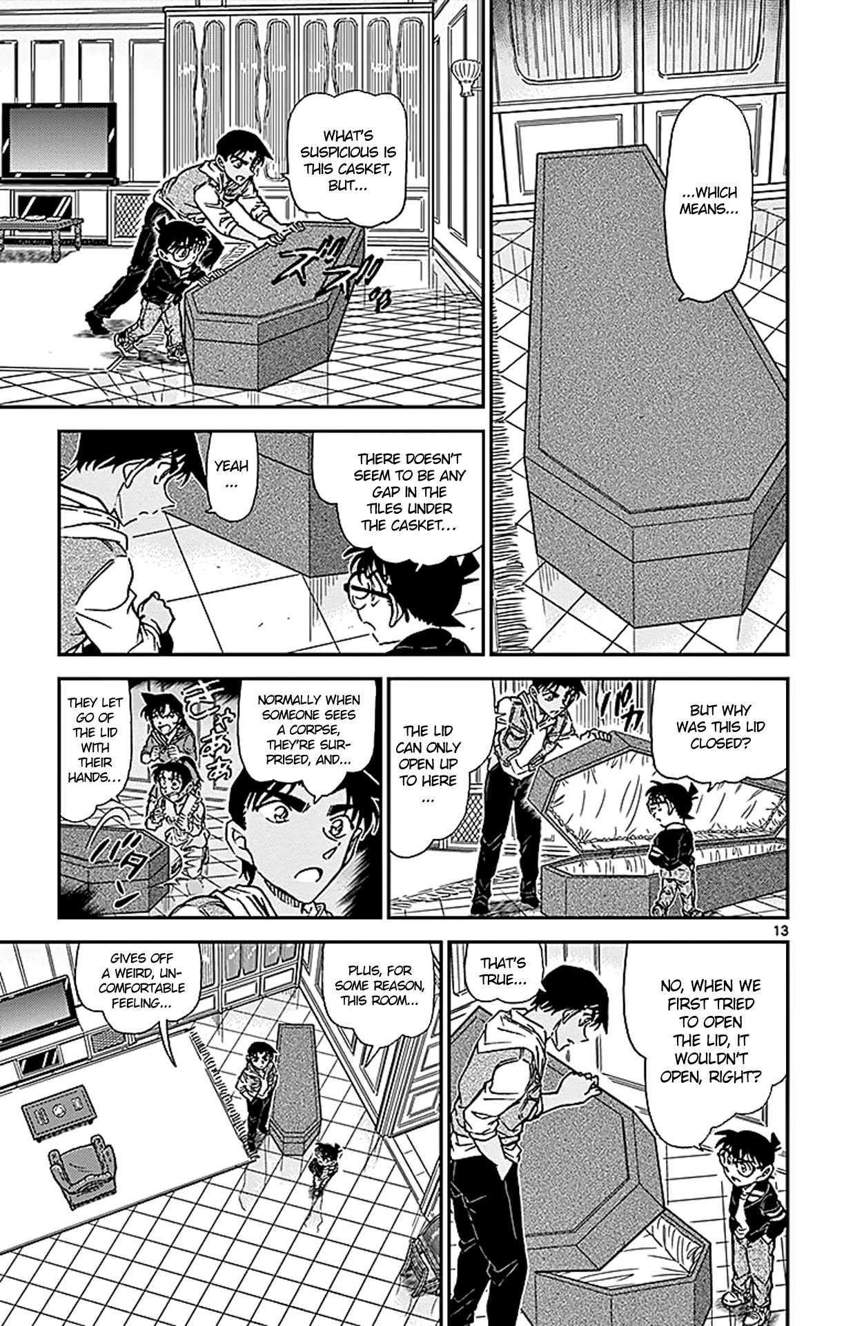 Detective Conan Chapter 835 page 14 - Chapter 835: Count Dracula