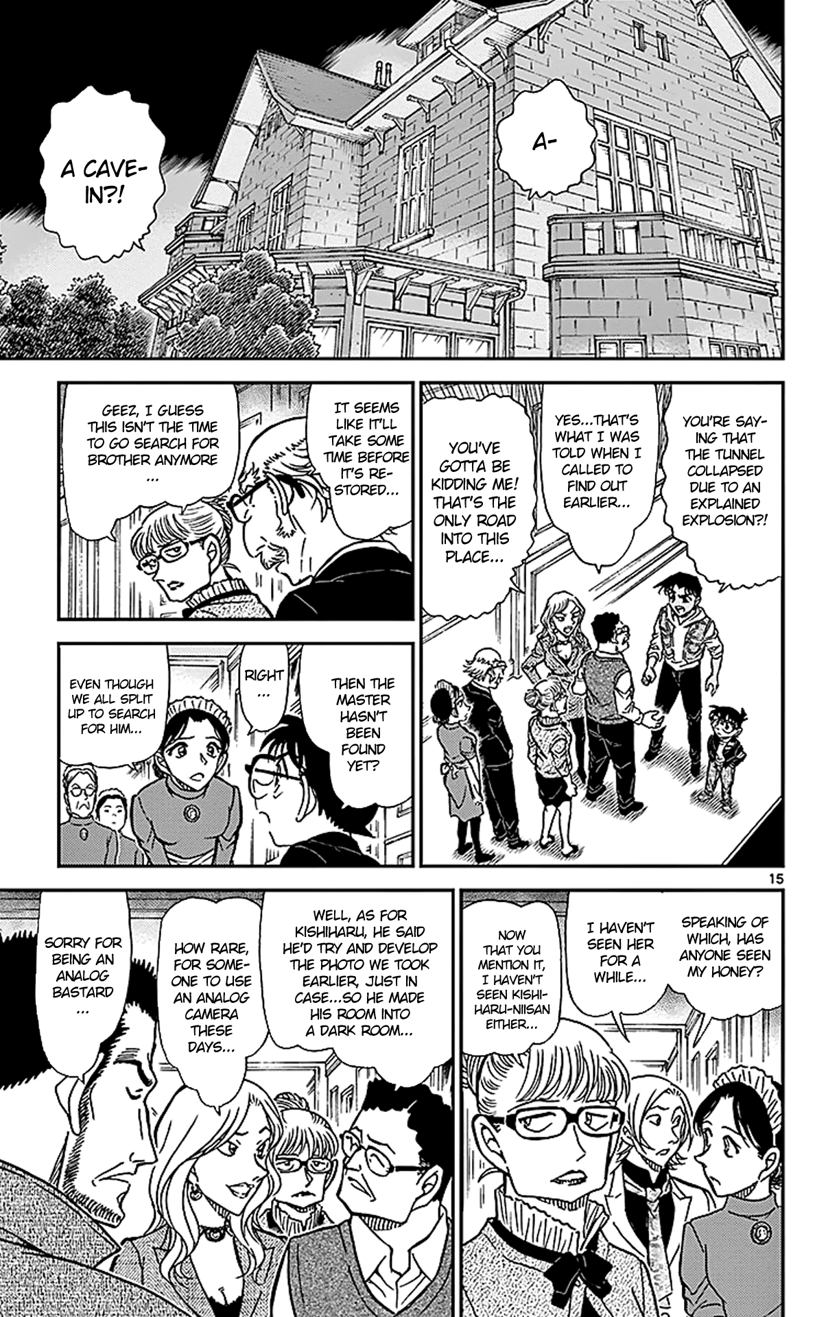Detective Conan Chapter 835 page 16 - Chapter 835: Count Dracula