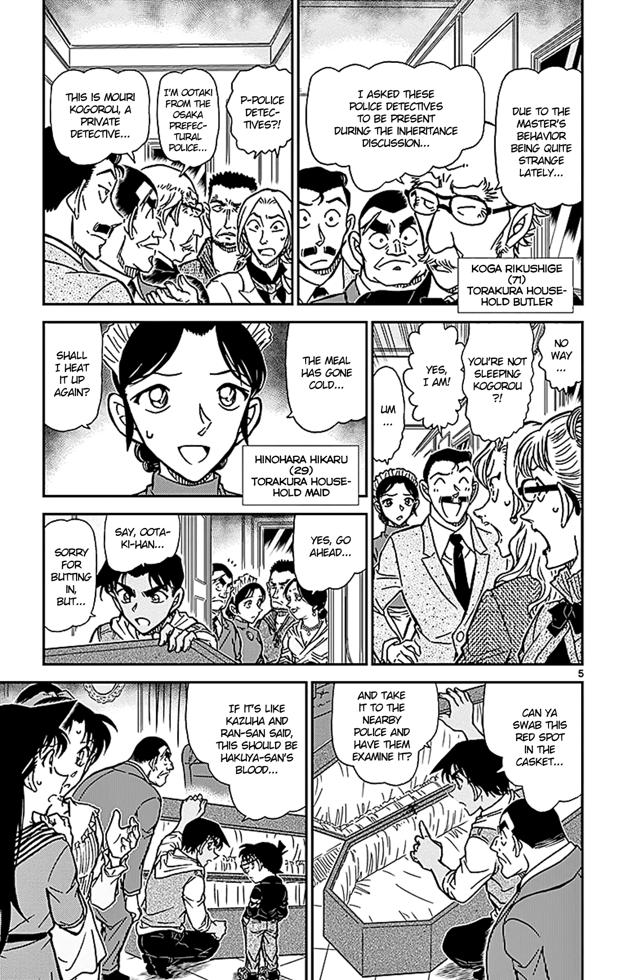 Detective Conan Chapter 835 page 6 - Chapter 835: Count Dracula