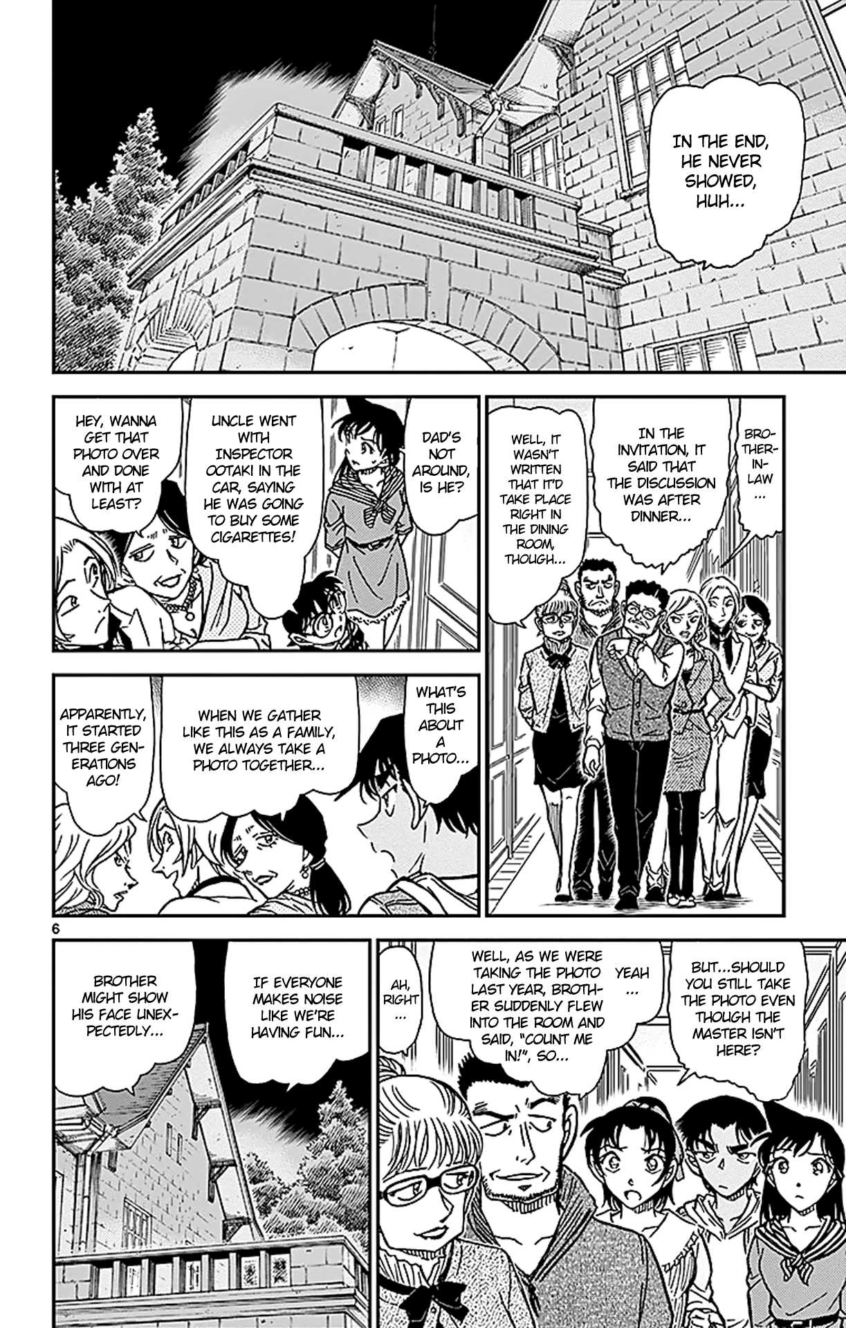 Detective Conan Chapter 835 page 7 - Chapter 835: Count Dracula