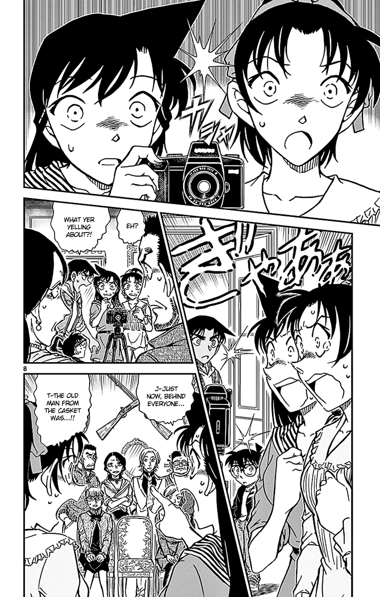 Detective Conan Chapter 835 page 9 - Chapter 835: Count Dracula