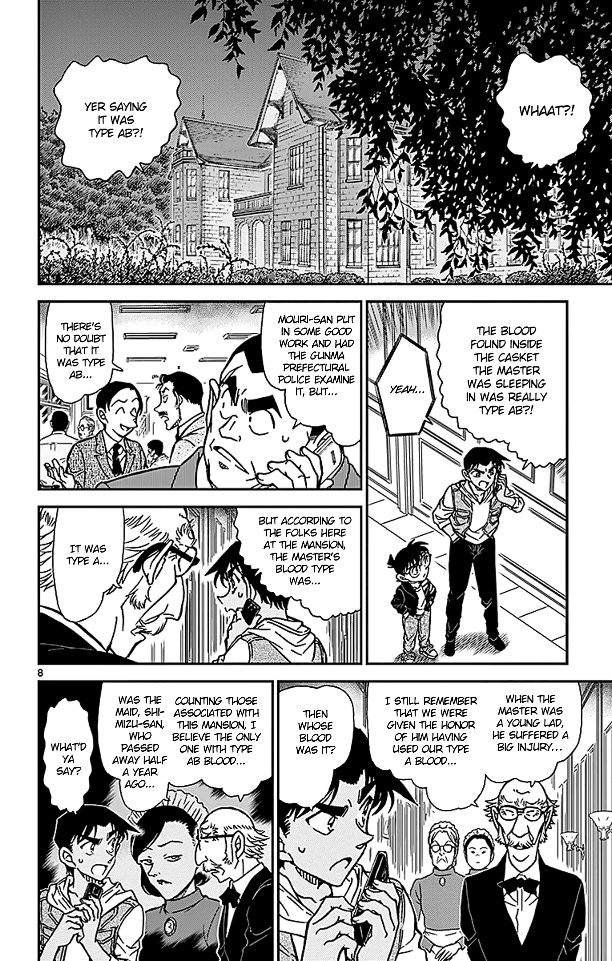 Detective Conan Chapter 836 page 9 - Chapter 836: Ghost Photography
