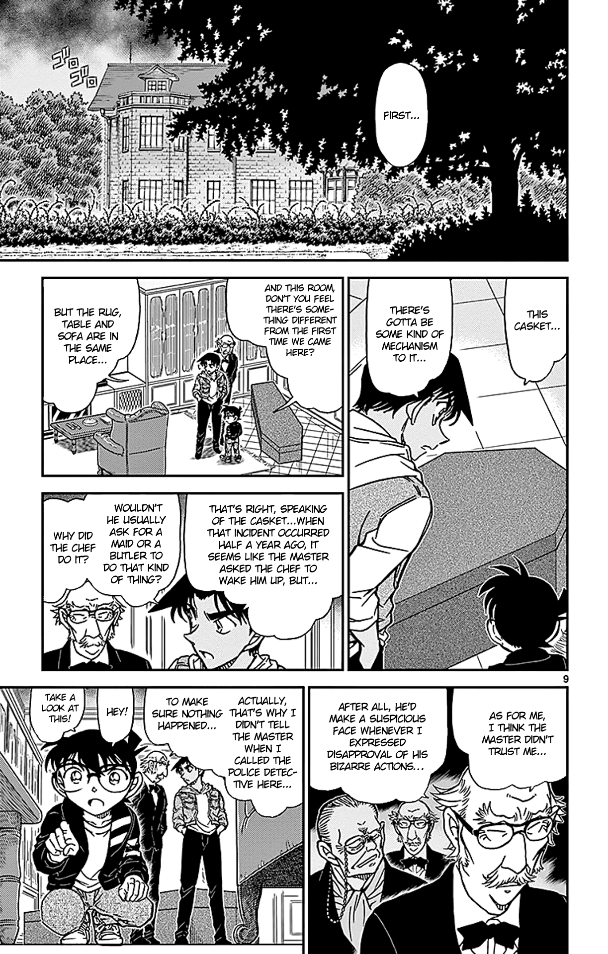 Detective Conan Chapter 837 page 10 - Chapter 837: Foreign Torture Room