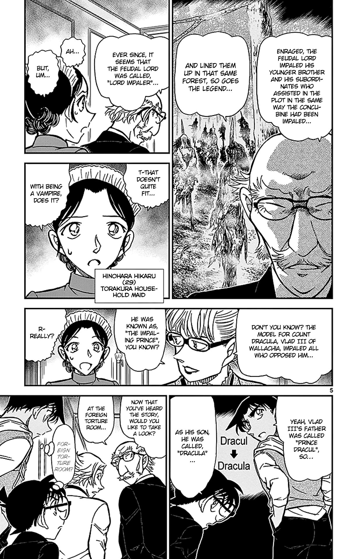 Detective Conan Chapter 837 page 6 - Chapter 837: Foreign Torture Room