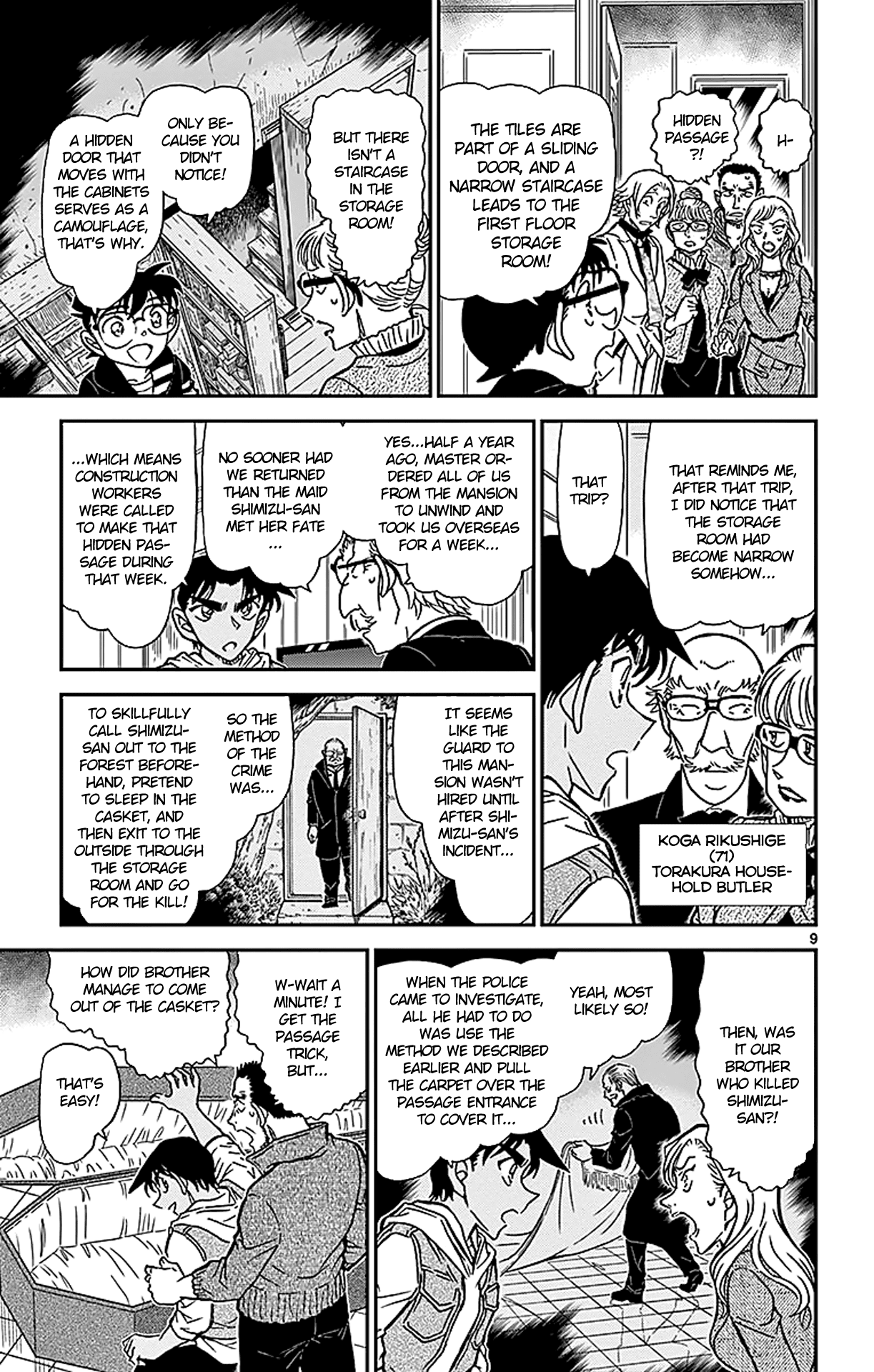Detective Conan Chapter 838 page 10 - Chapter 838: Half of the Bizarre Phenomenon