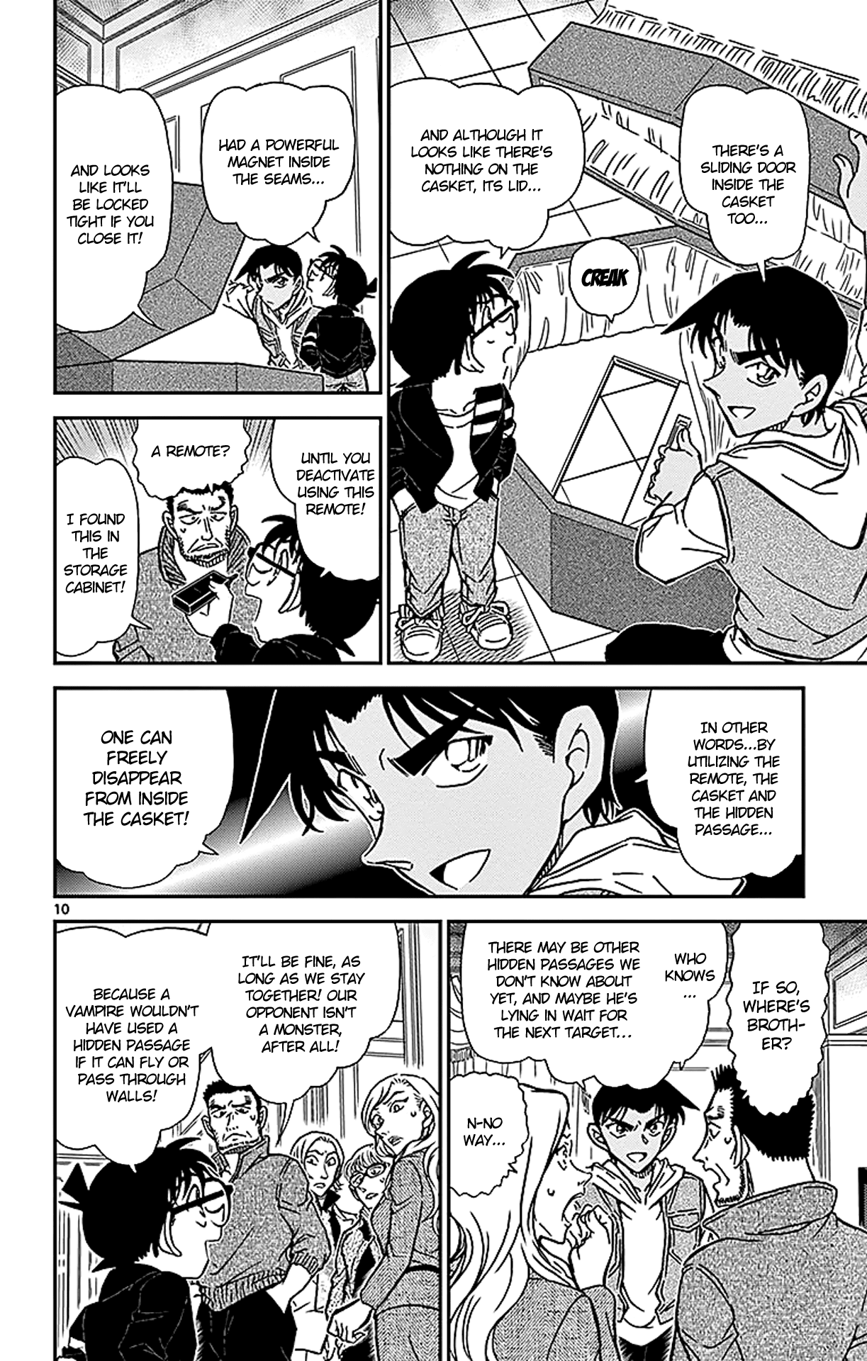 Detective Conan Chapter 838 page 11 - Chapter 838: Half of the Bizarre Phenomenon