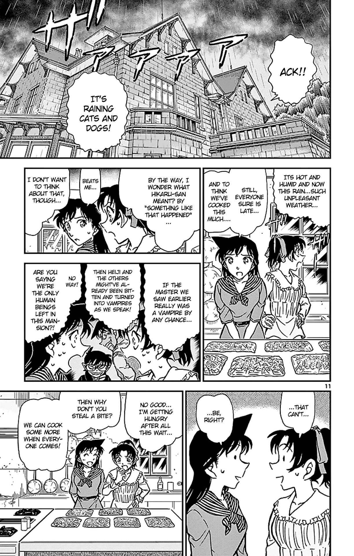 Detective Conan Chapter 838 page 12 - Chapter 838: Half of the Bizarre Phenomenon