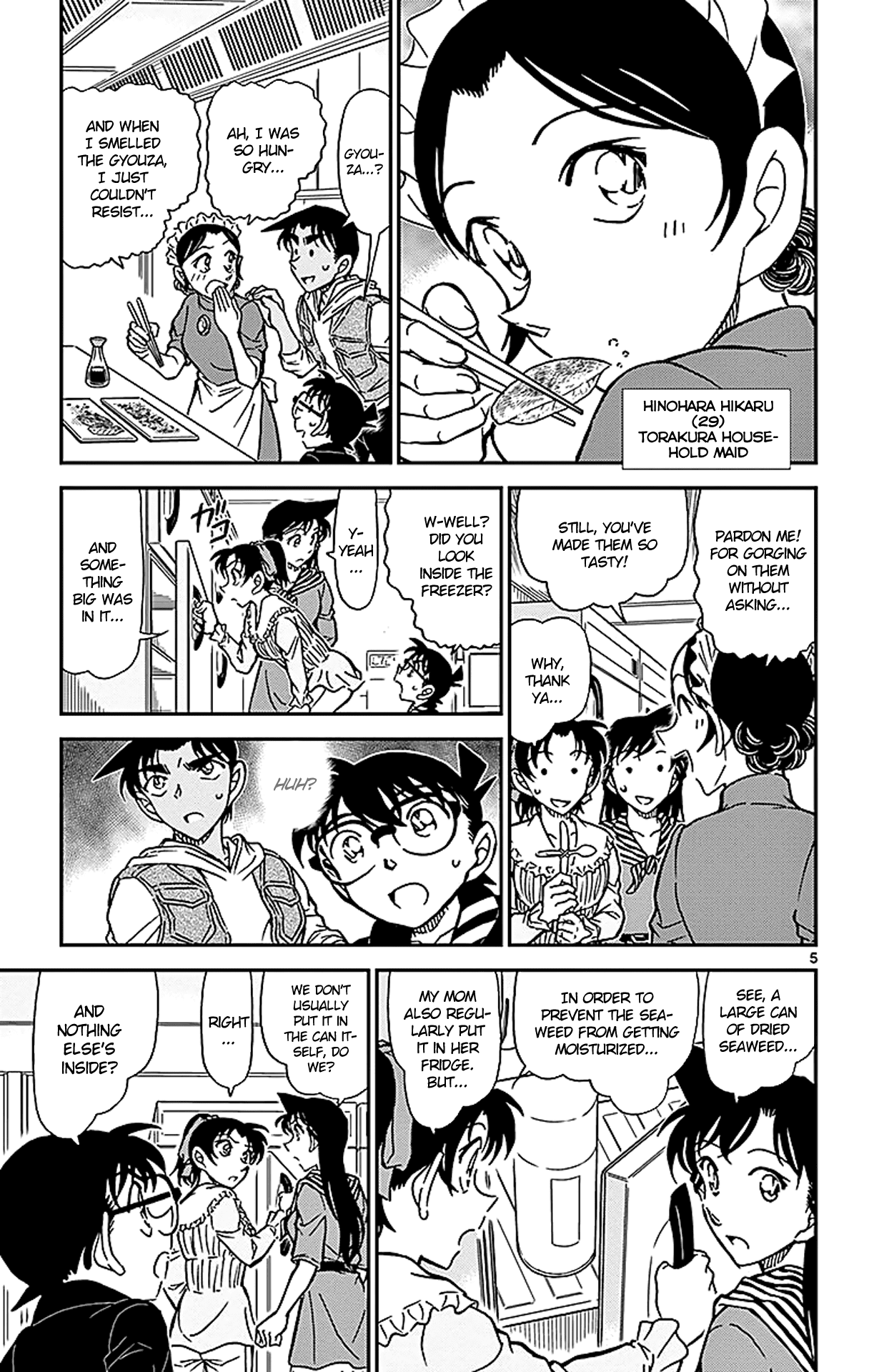 Detective Conan Chapter 838 page 6 - Chapter 838: Half of the Bizarre Phenomenon