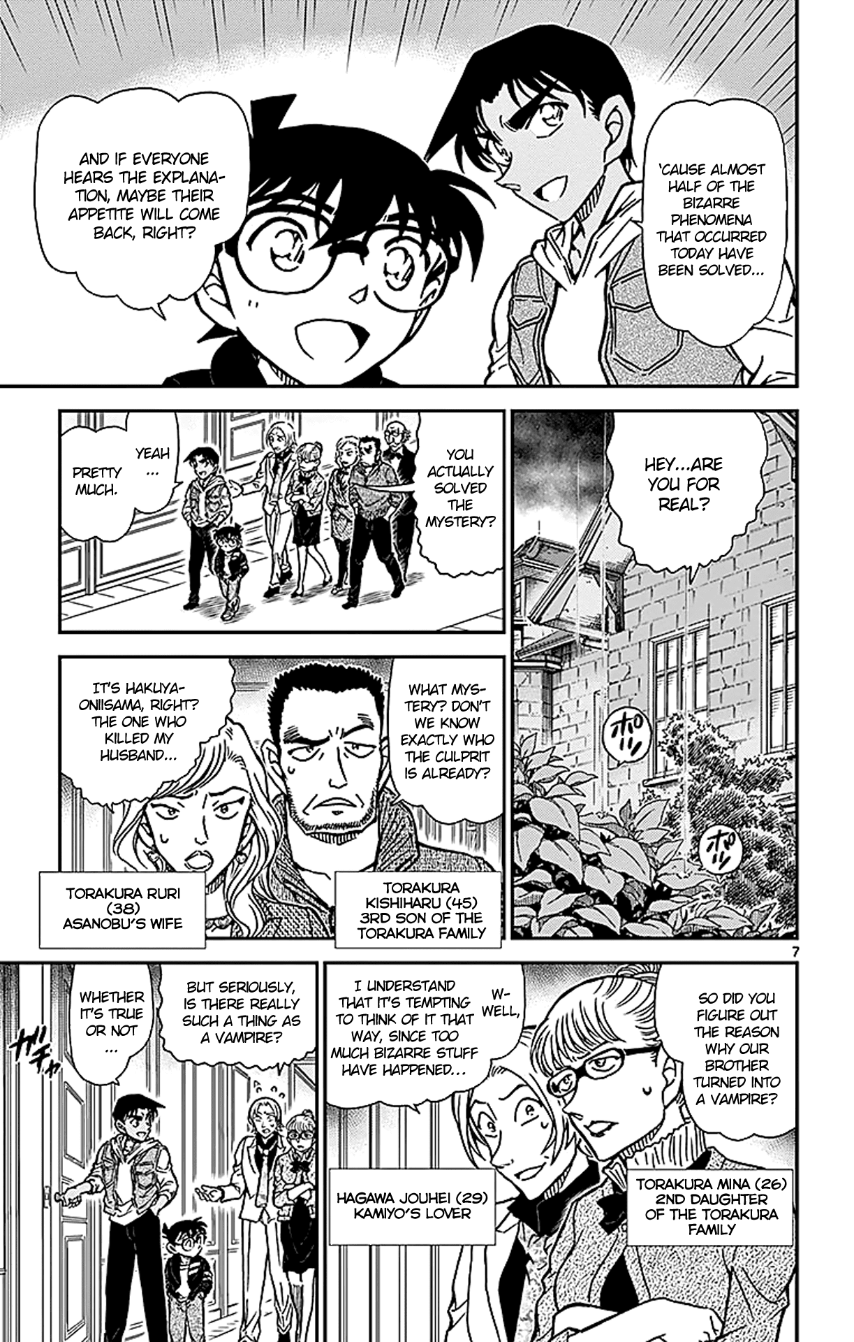 Detective Conan Chapter 838 page 8 - Chapter 838: Half of the Bizarre Phenomenon