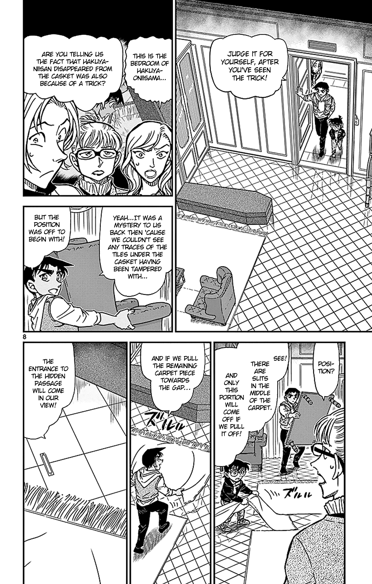 Detective Conan Chapter 838 page 9 - Chapter 838: Half of the Bizarre Phenomenon