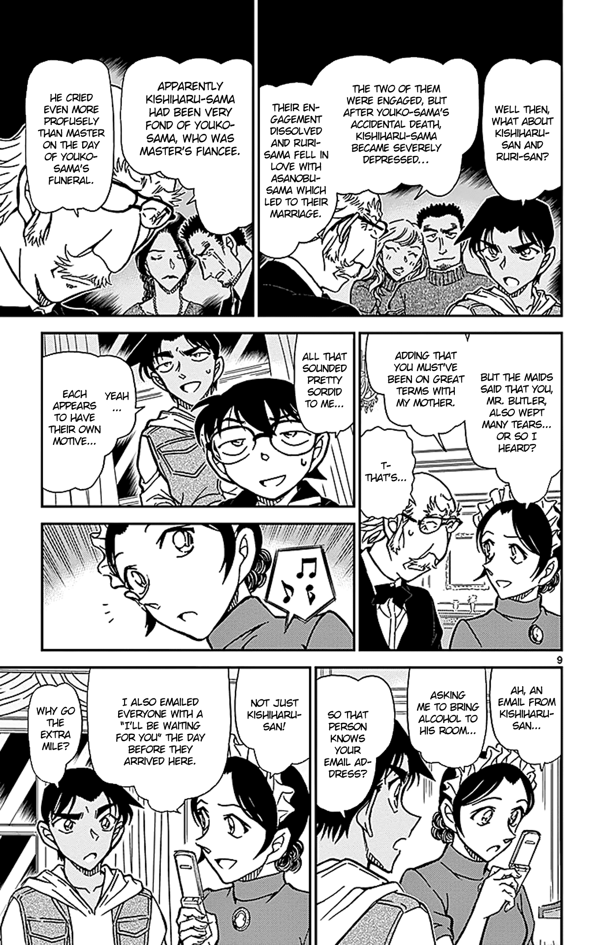 Detective Conan Chapter 839 page 10 - Chapter 839: To Each Their Own Motive