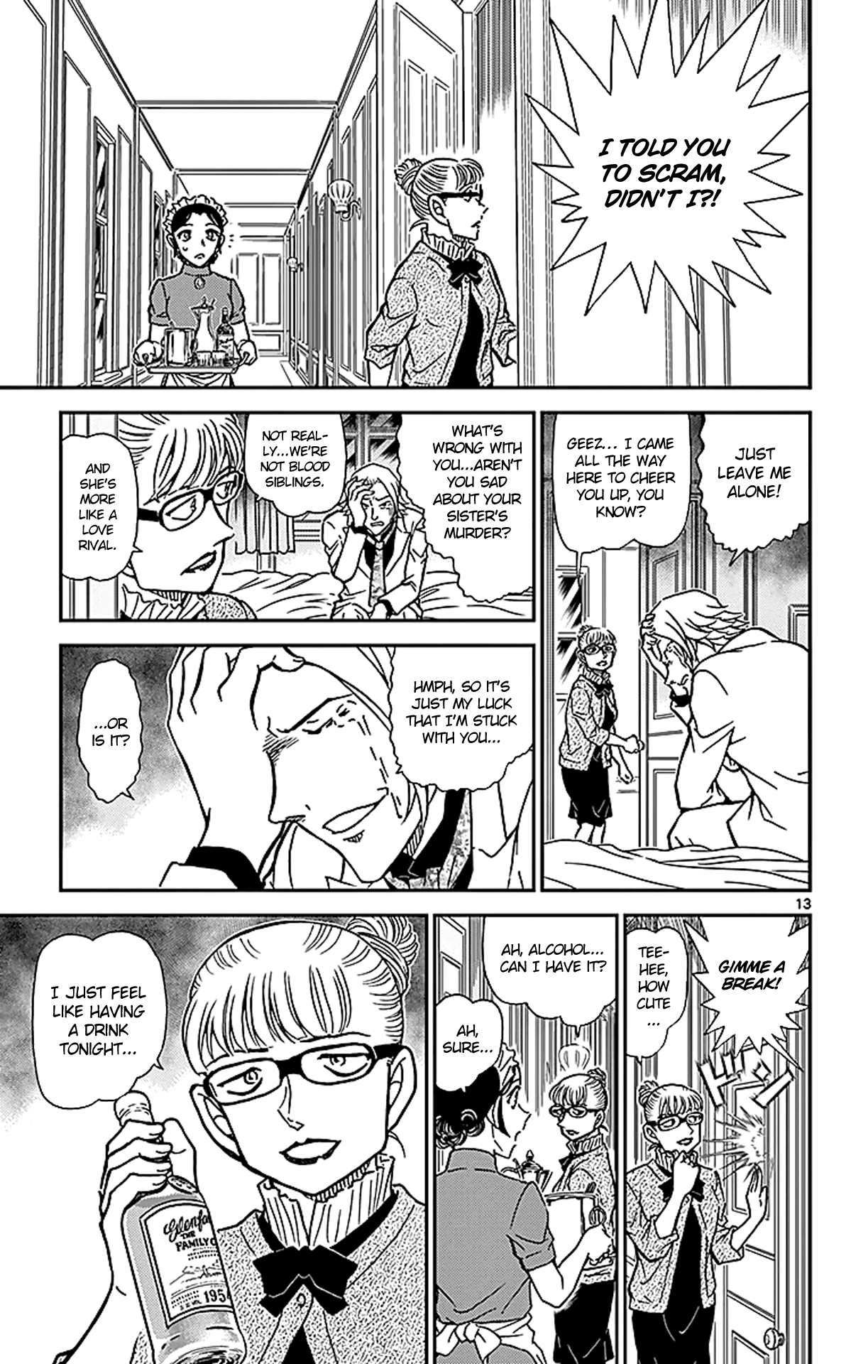 Detective Conan Chapter 839 page 14 - Chapter 839: To Each Their Own Motive
