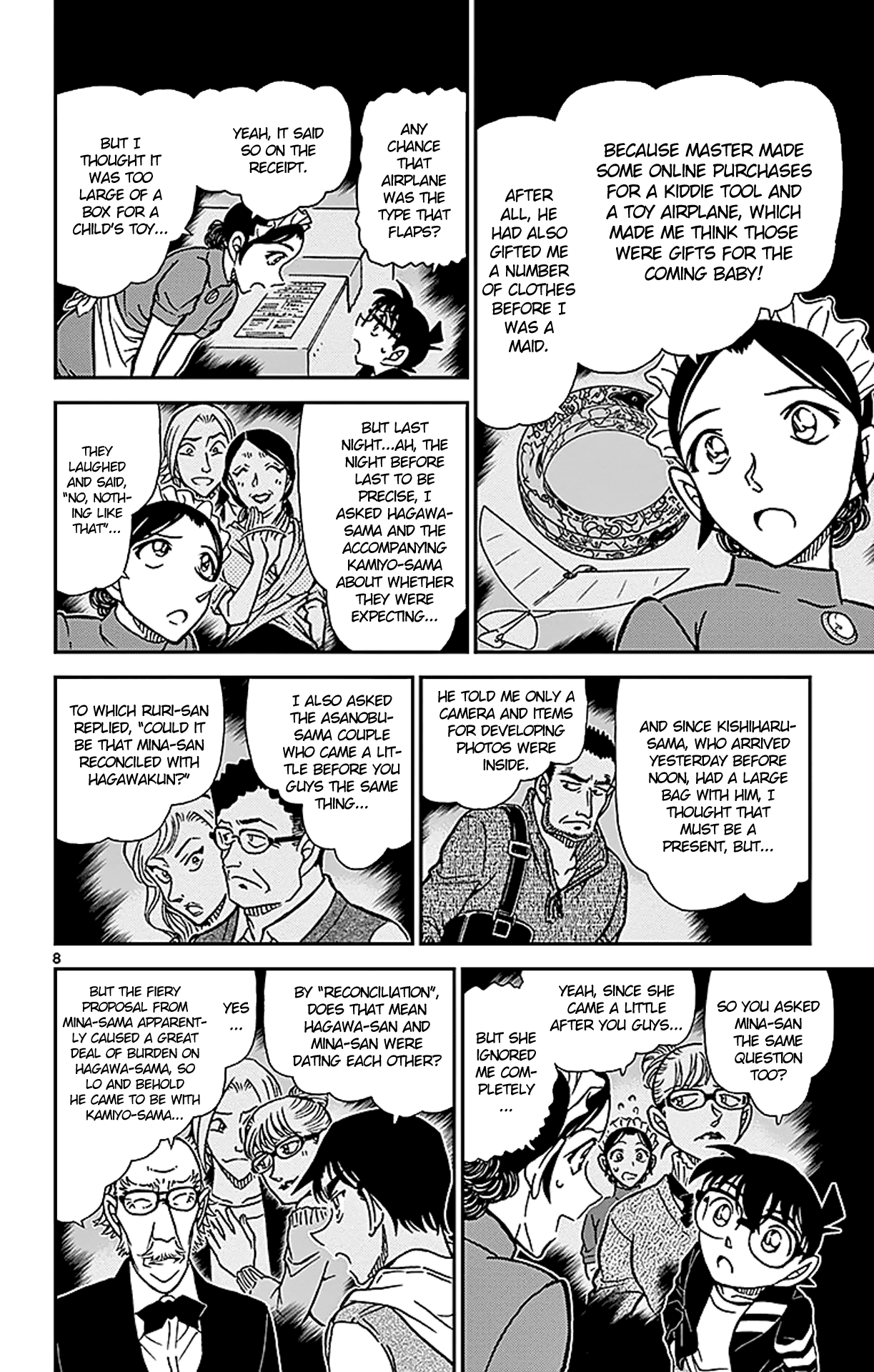 Detective Conan Chapter 839 page 9 - Chapter 839: To Each Their Own Motive