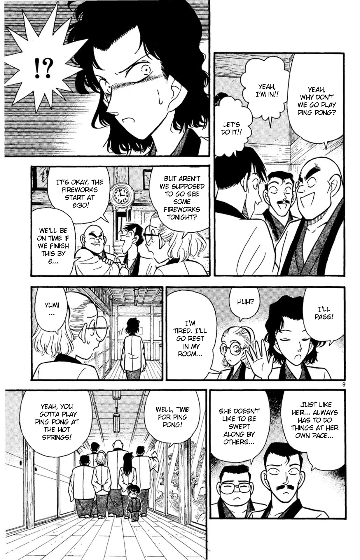 Detective Conan Chapter 84 page 10 - Chapter 84: Kogorou's Class Reunion