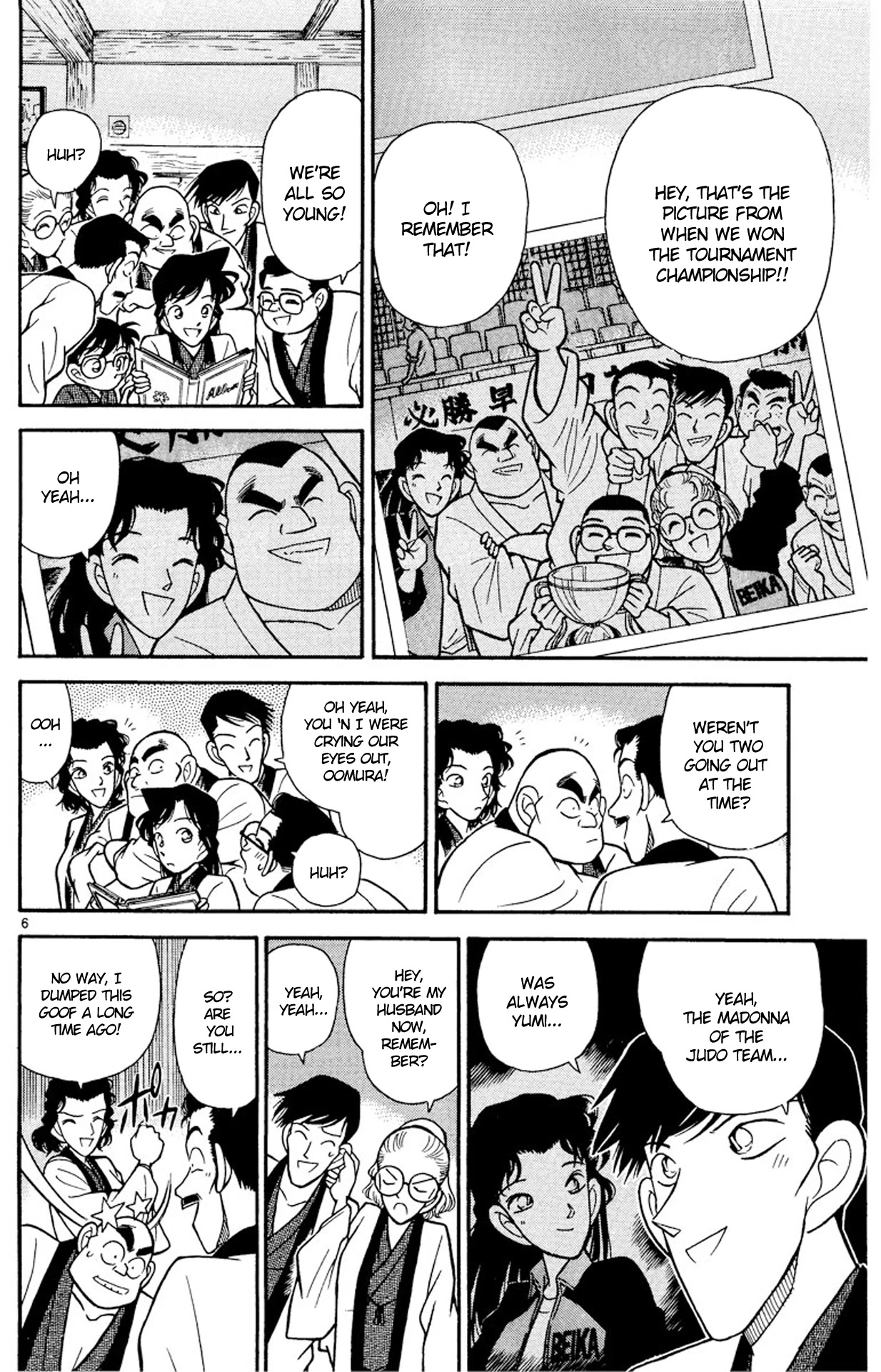 Detective Conan Chapter 84 page 7 - Chapter 84: Kogorou's Class Reunion