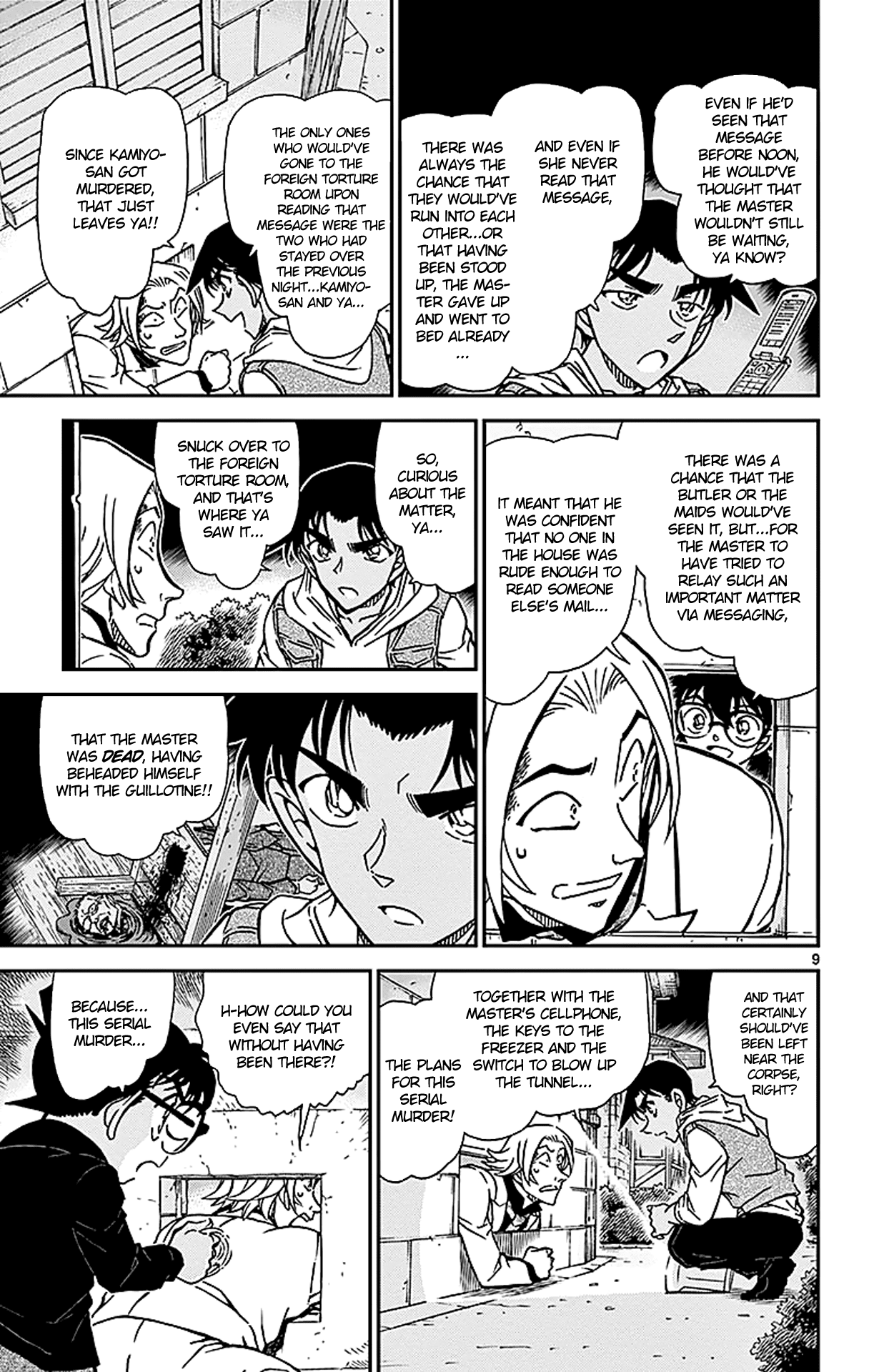 Detective Conan Chapter 840 page 10 - Chapter 840: The Serial Killer's Plan