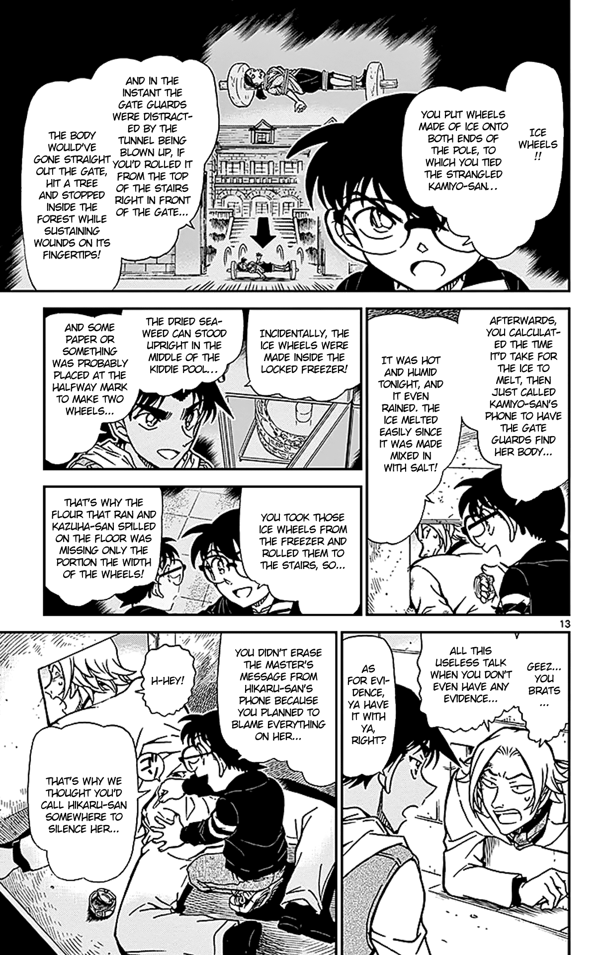 Detective Conan Chapter 840 page 14 - Chapter 840: The Serial Killer's Plan